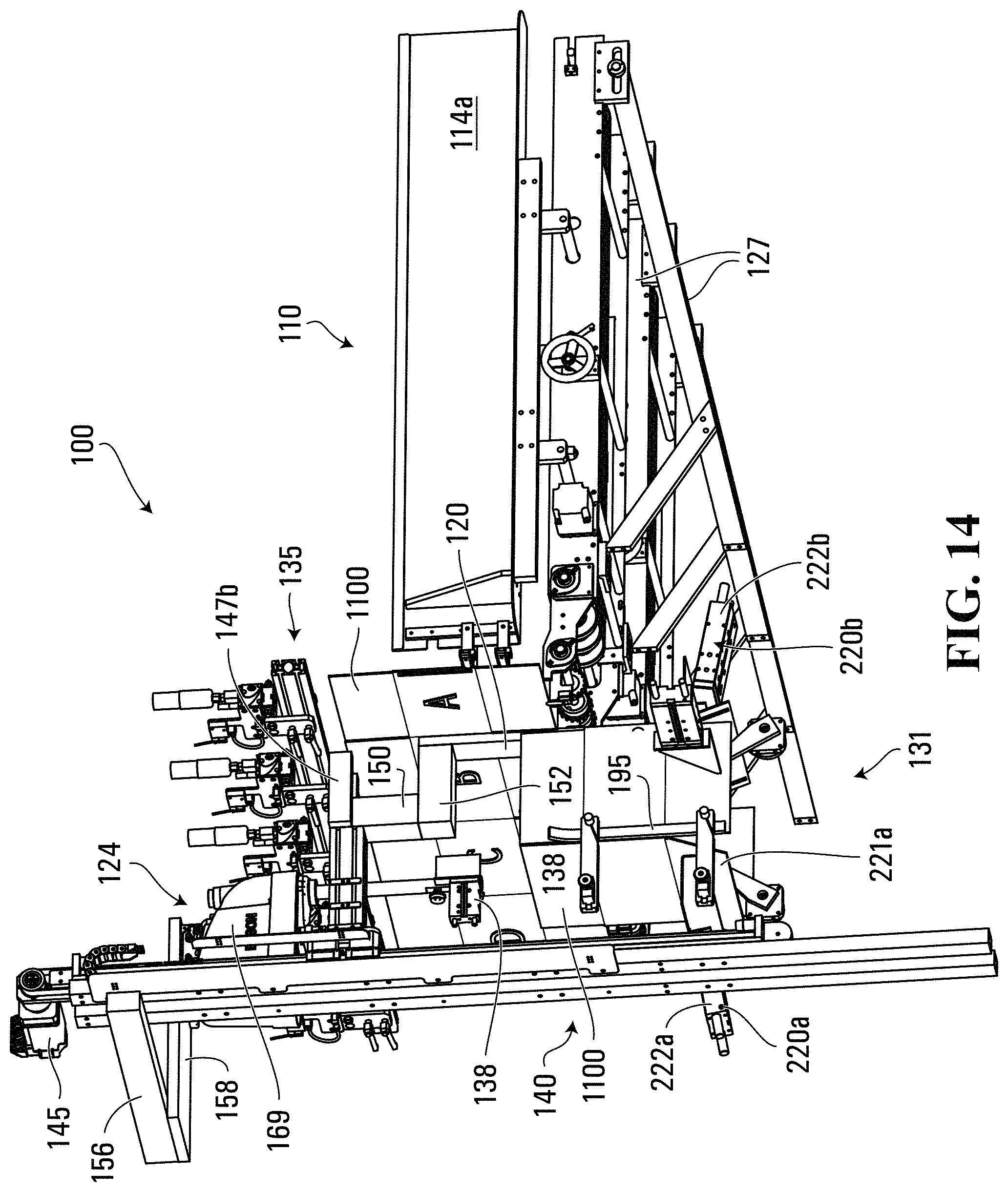 Patent US11772352 Figure 16 – Method and apparatus for forming containers
