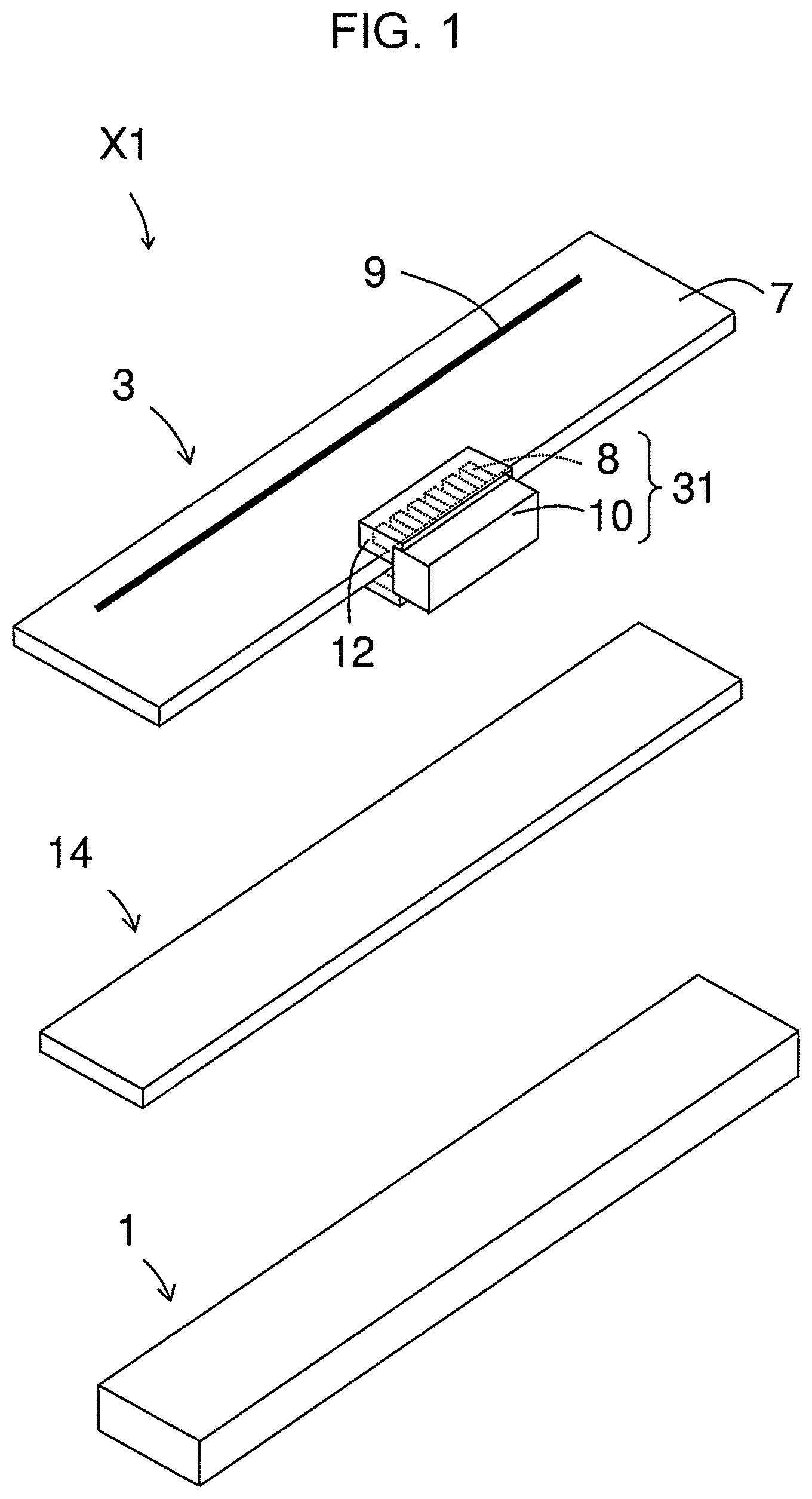 Patent US11772387 — Thermal head and thermal printer — Figure 1
