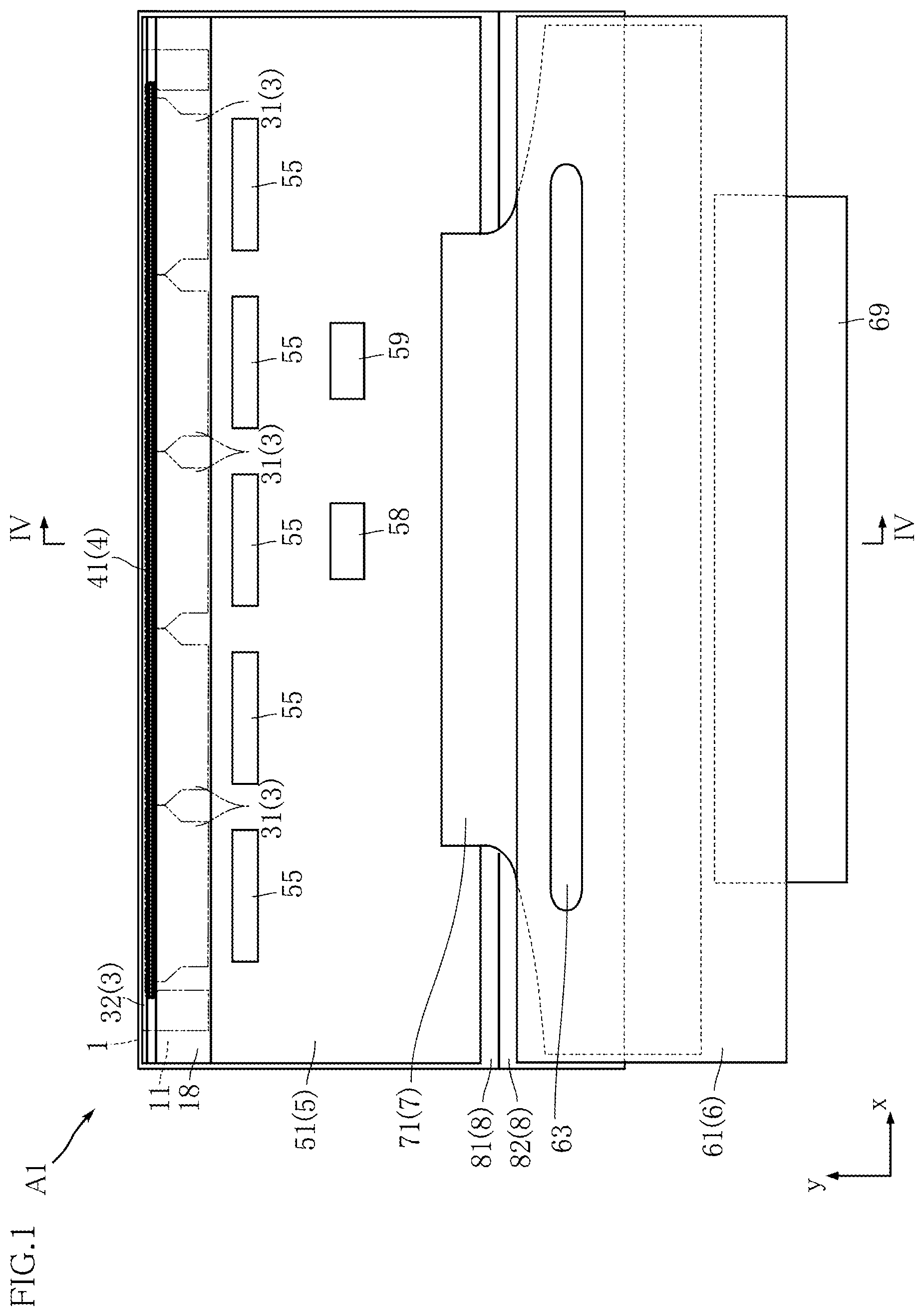 Patent US11772388 — Thermal print head — Figure 1