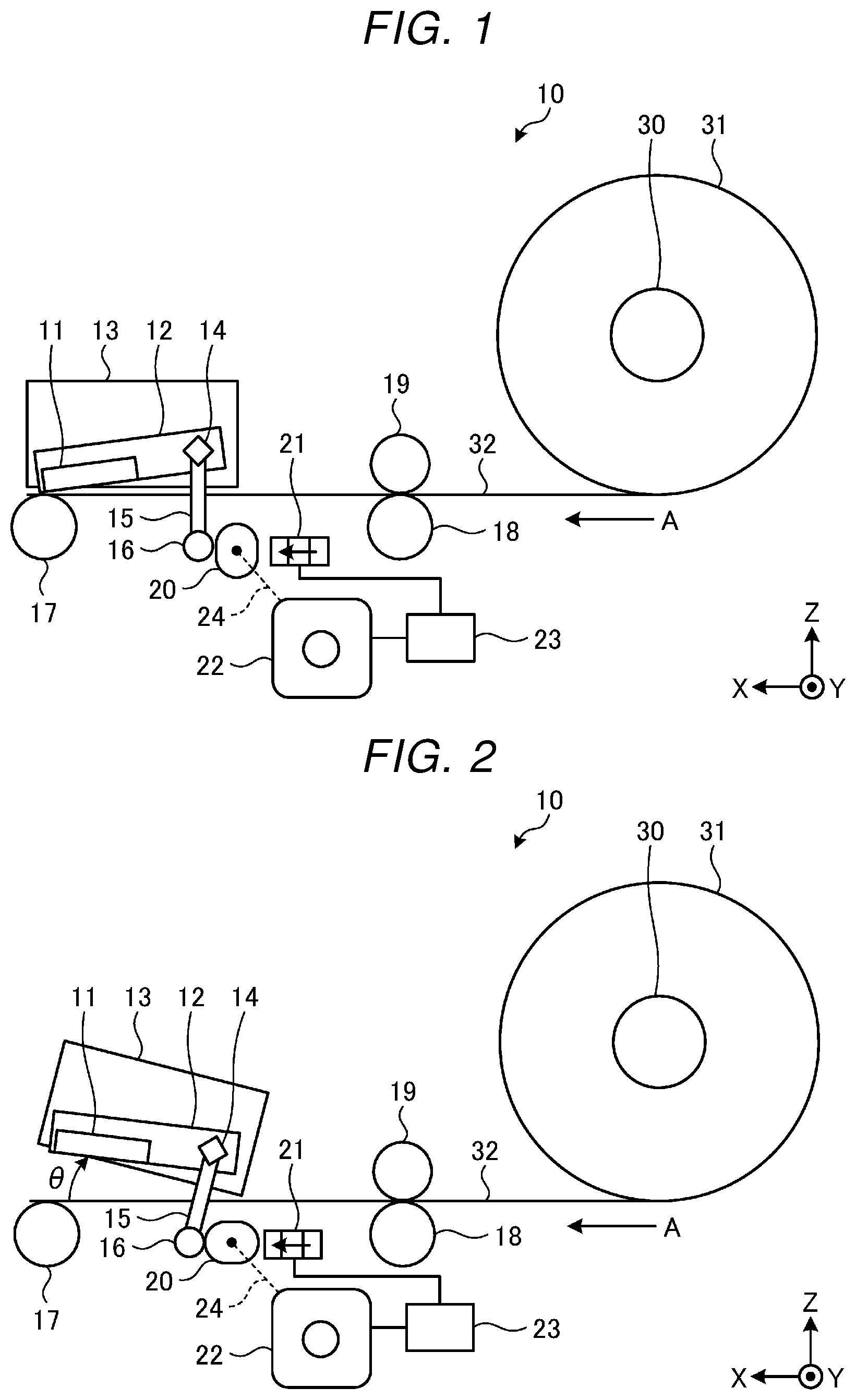 Patent US11772389 — Printer device — Figure 1