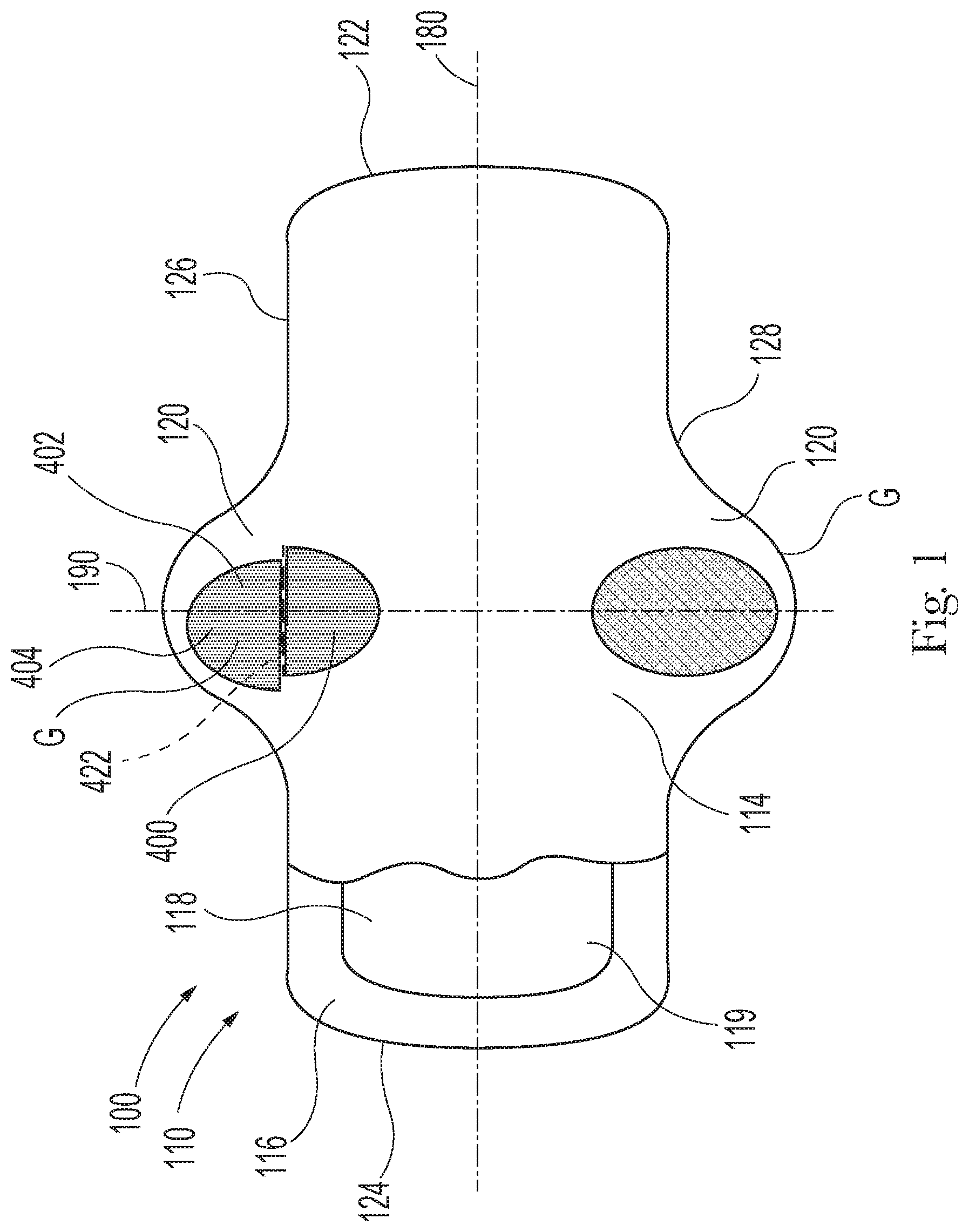 Patent US11772390 — Method and apparatus for inkjet printing absorbent article components — Figure 1