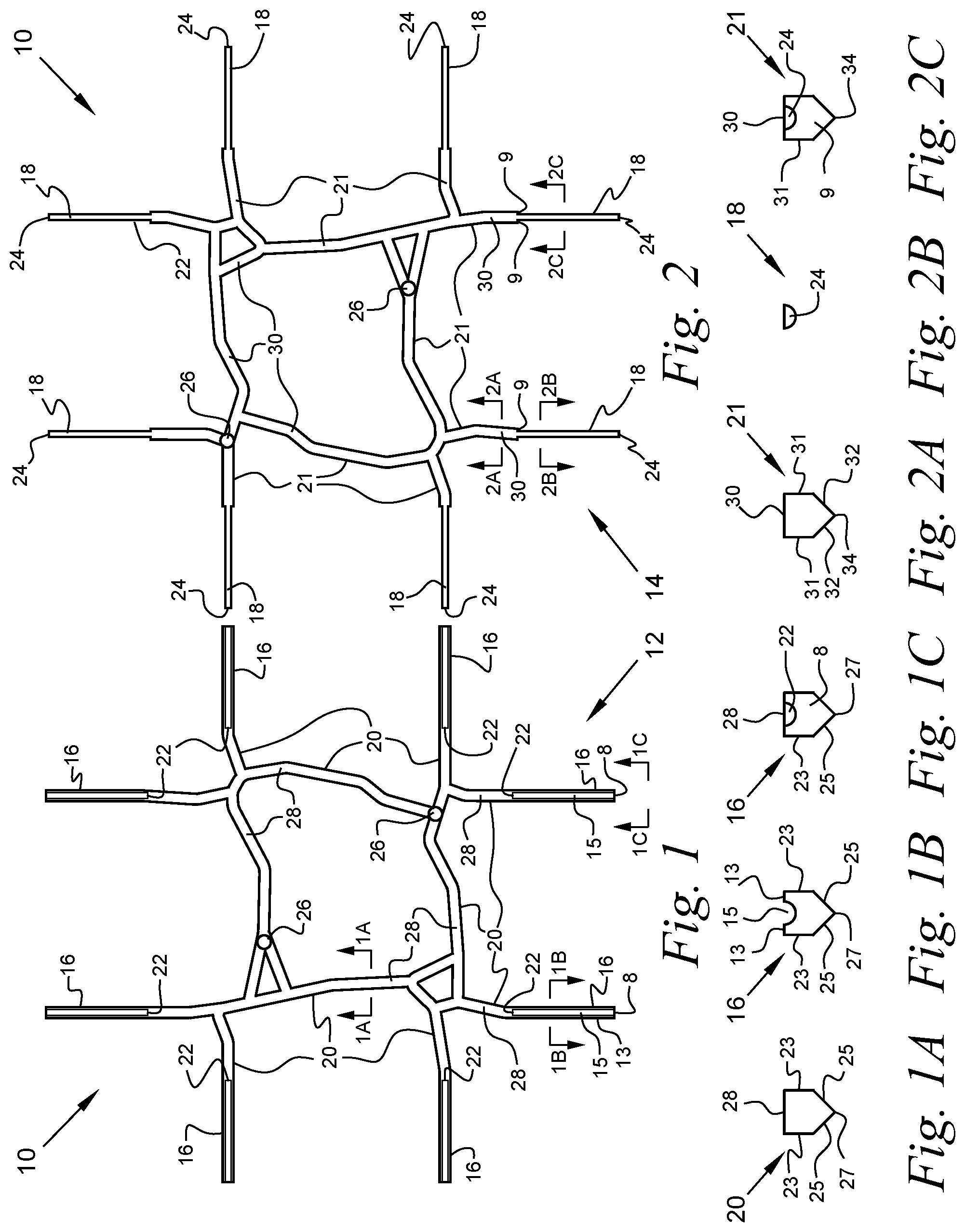 Patent US11772411 — Stencil device for forming configurations in deformable material — Figure 1