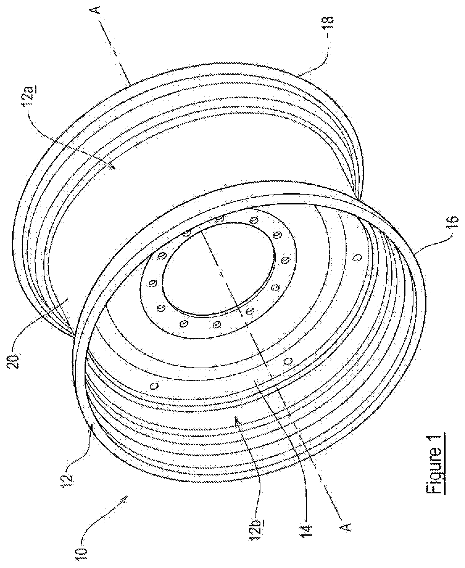 Patent US11772418 Figure 1 – Wheel