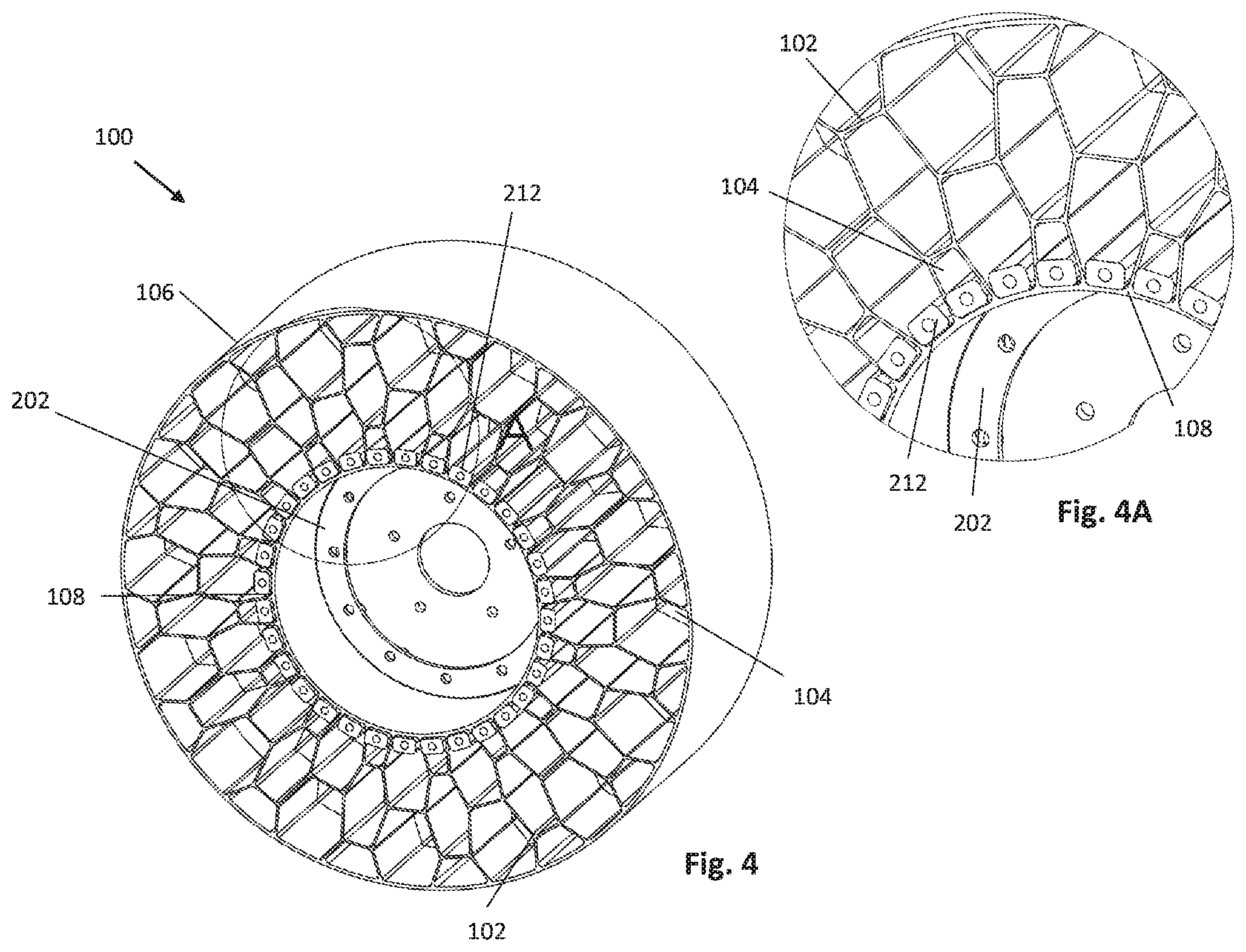 Patent US11772423 Figure 5 – Reusable rim for non-pneumatic tires