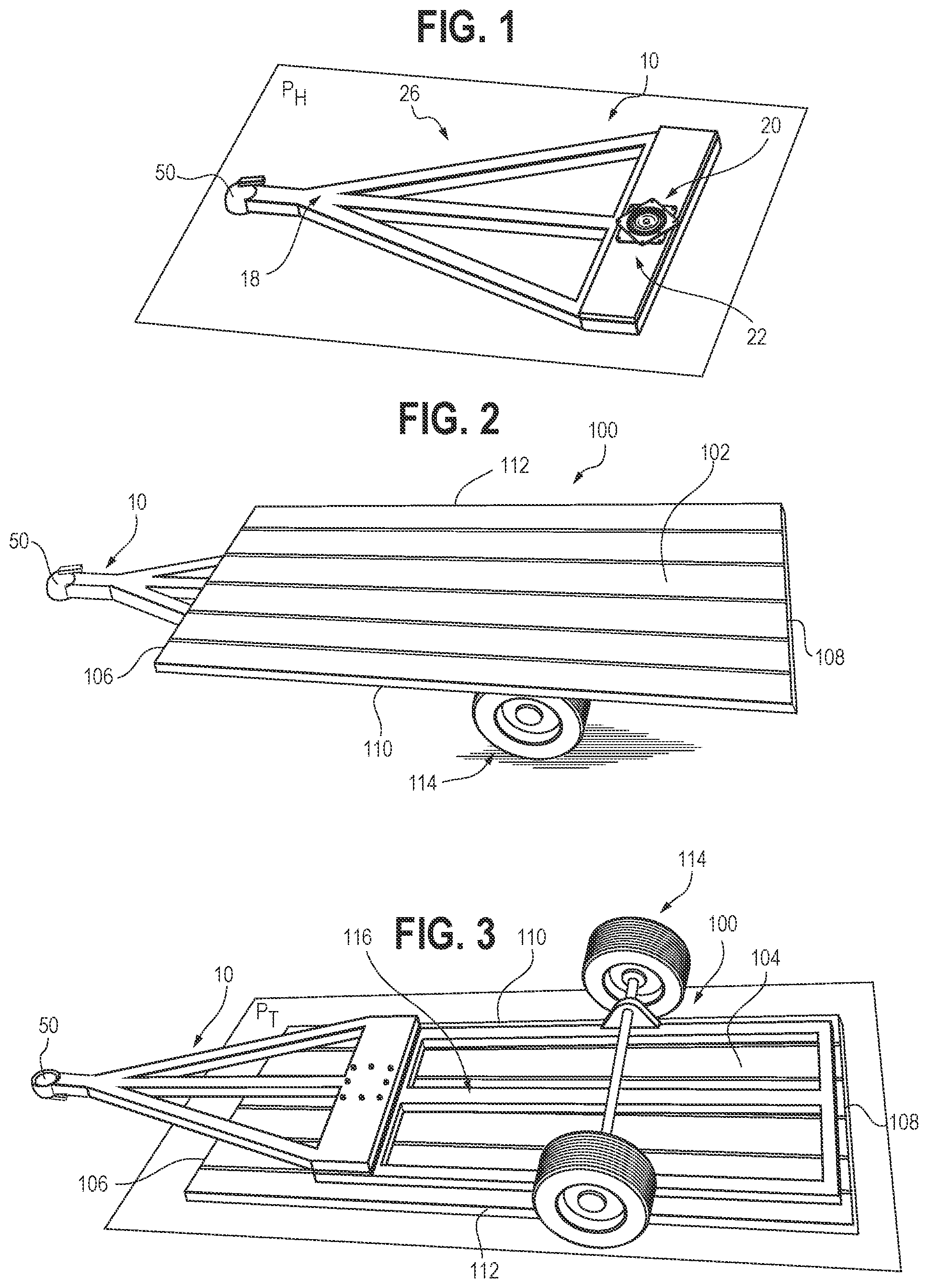 Patent US11772436 — Trailer hitch configuration with integrated floor tilt frame — Figure 1