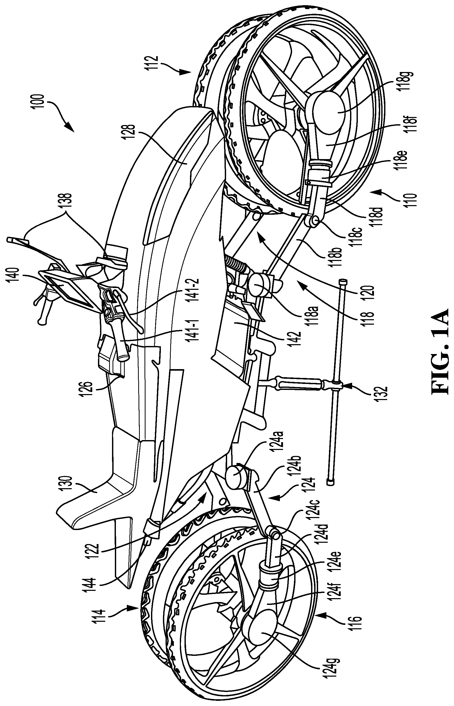 Patent US11772440 — Multi-purpose wheels for use in multi-purpose vehicles — Figure 1
