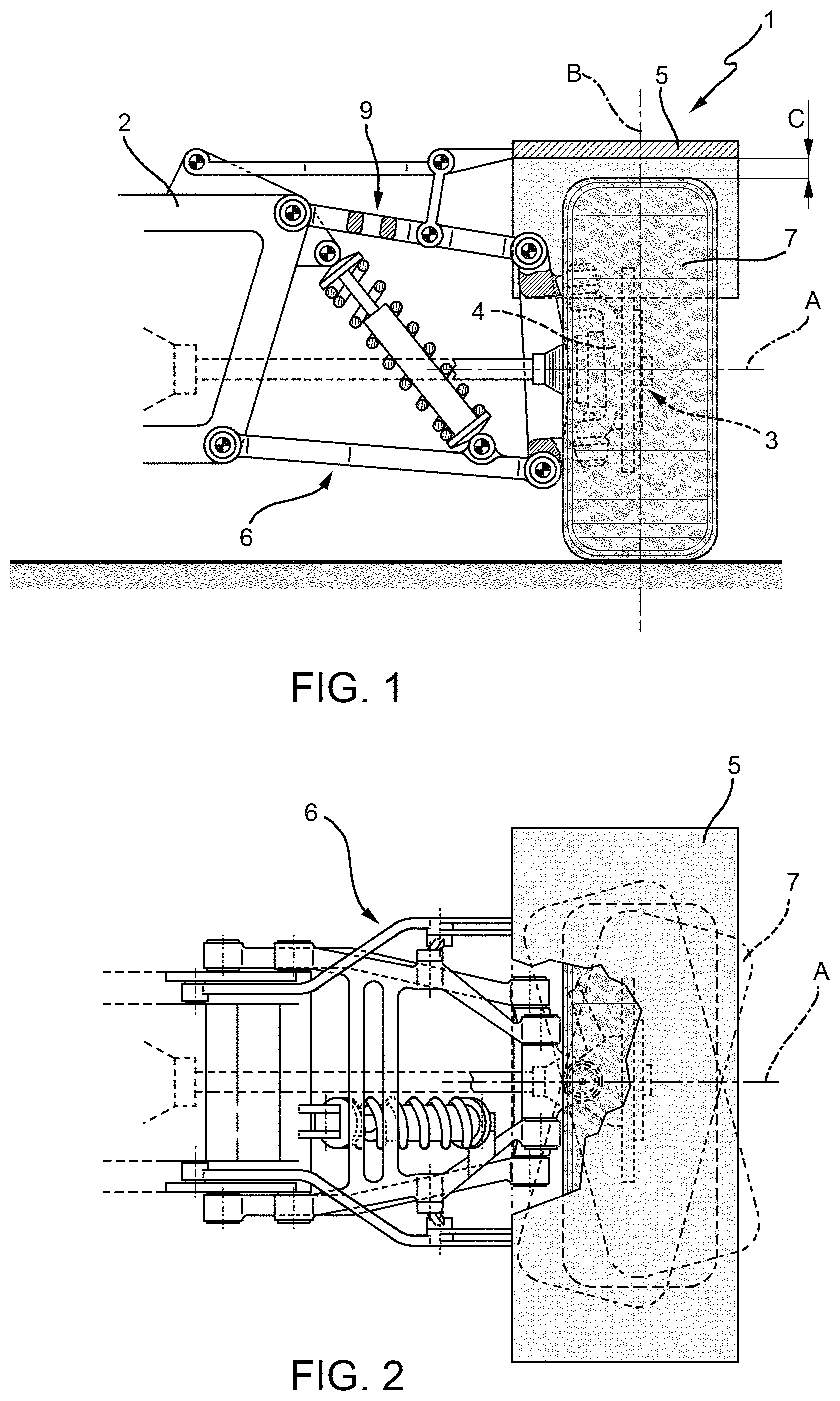 Patent US11772441 — Motor vehicle — Figure 1