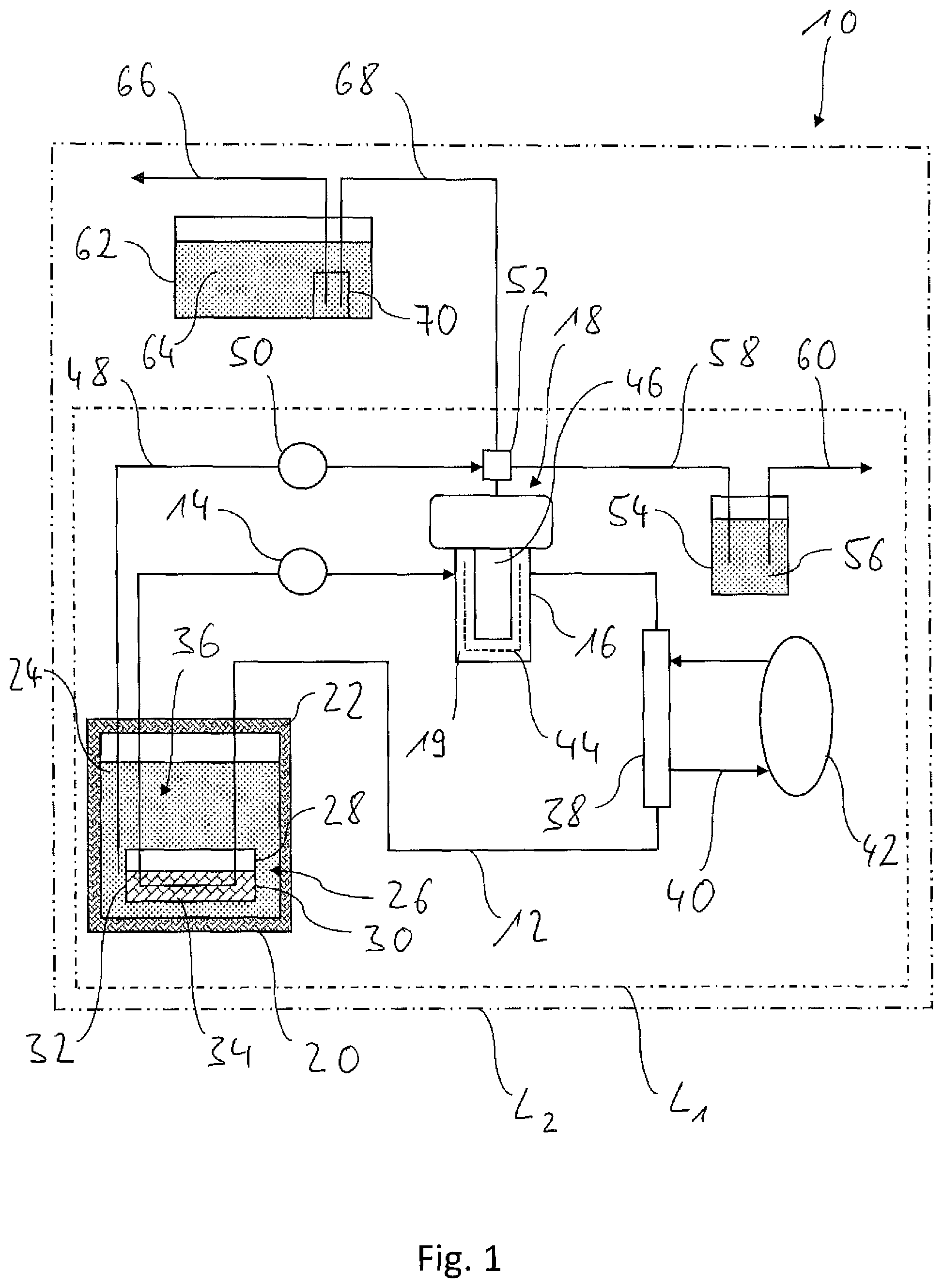Patent US11772451 — Vehicle temperature control system — Figure 1