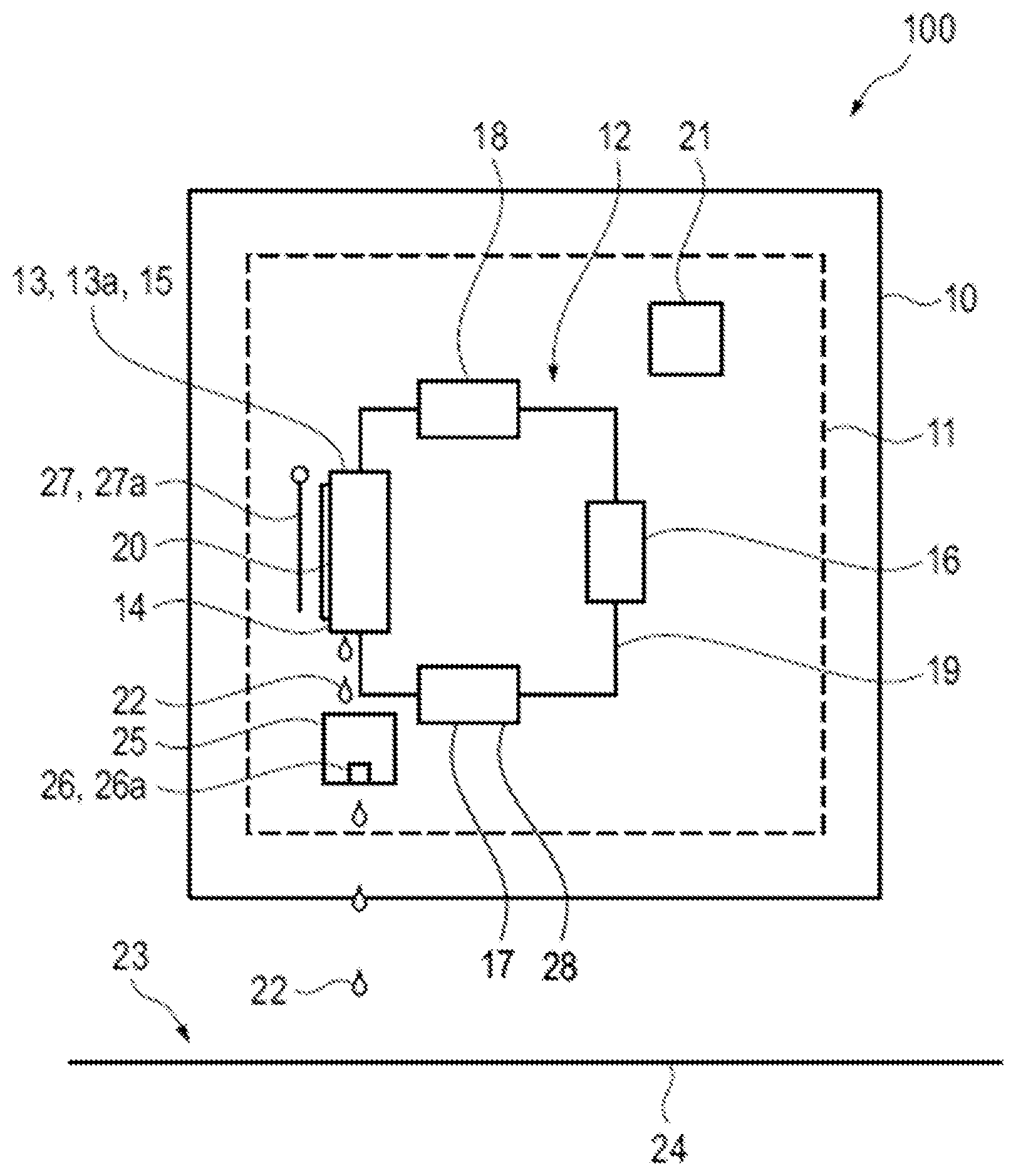 Patent US11772458 — Method of de-icing a heat exchanger of a motor vehicle and motor vehicle with a heat exchanger — Figure 1