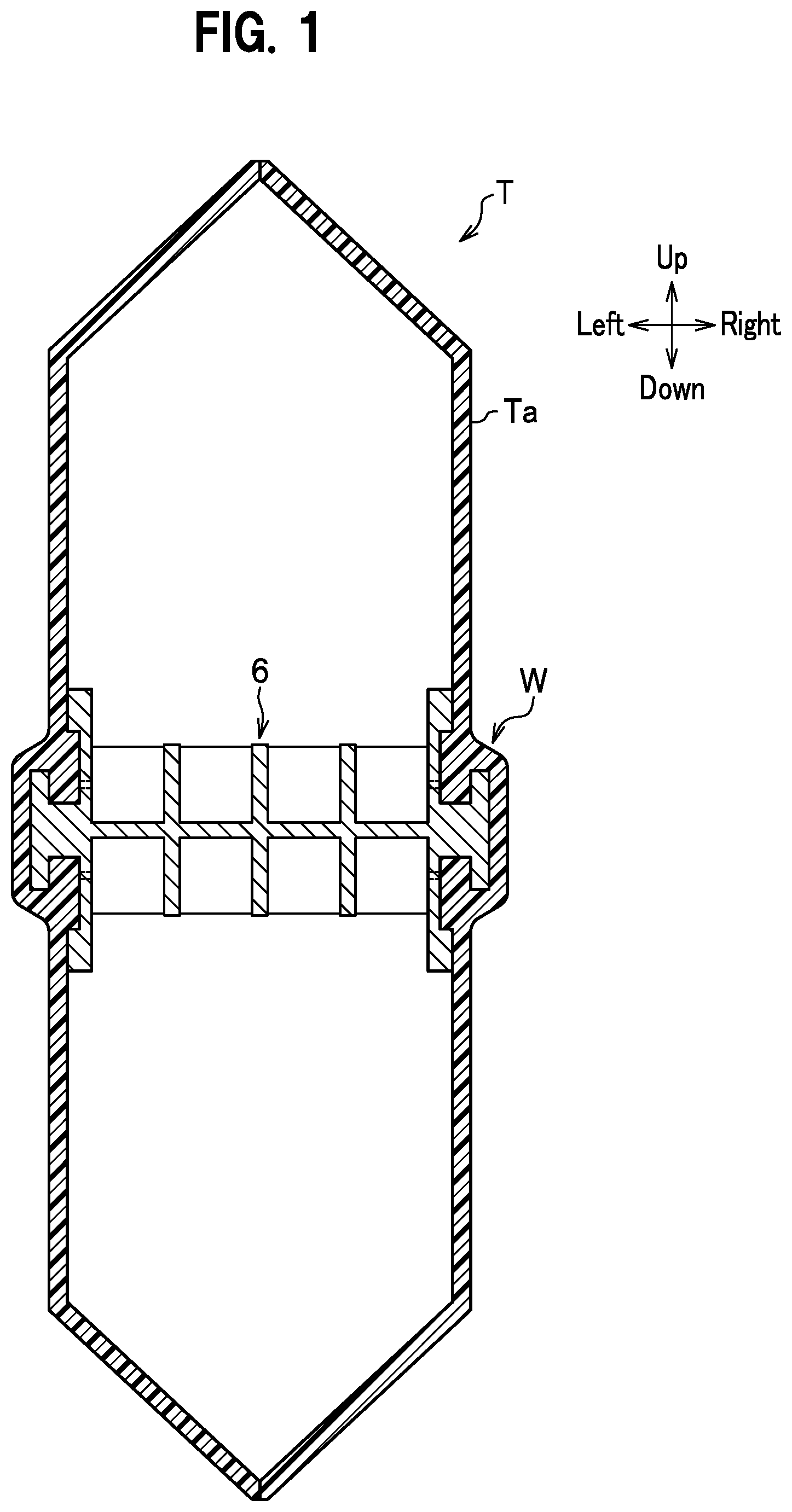 Patent US11772483 — Fuel tank — Figure 1