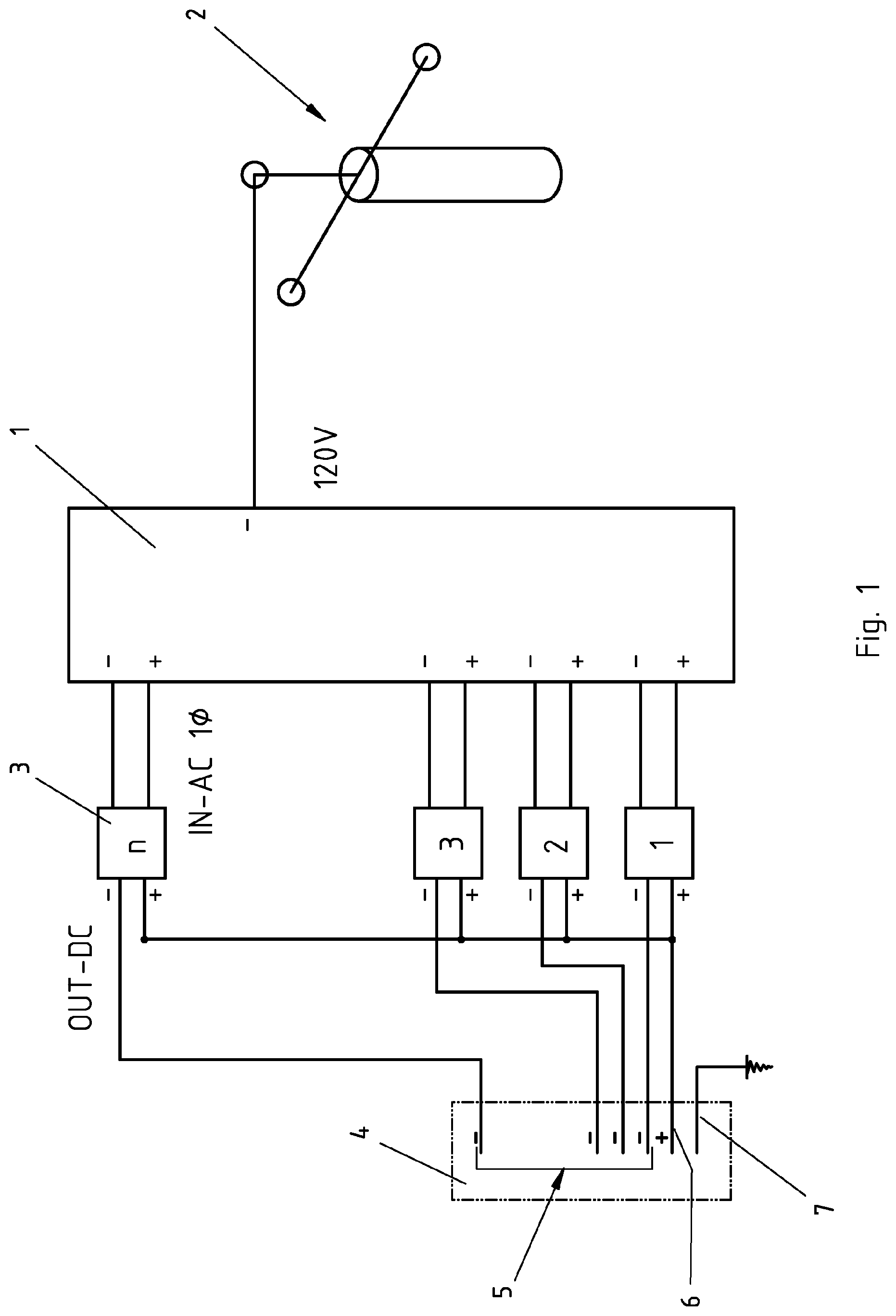 Patent US11772504 Figure 1 – Fast rechargeable battery assembly and recharging equipment
