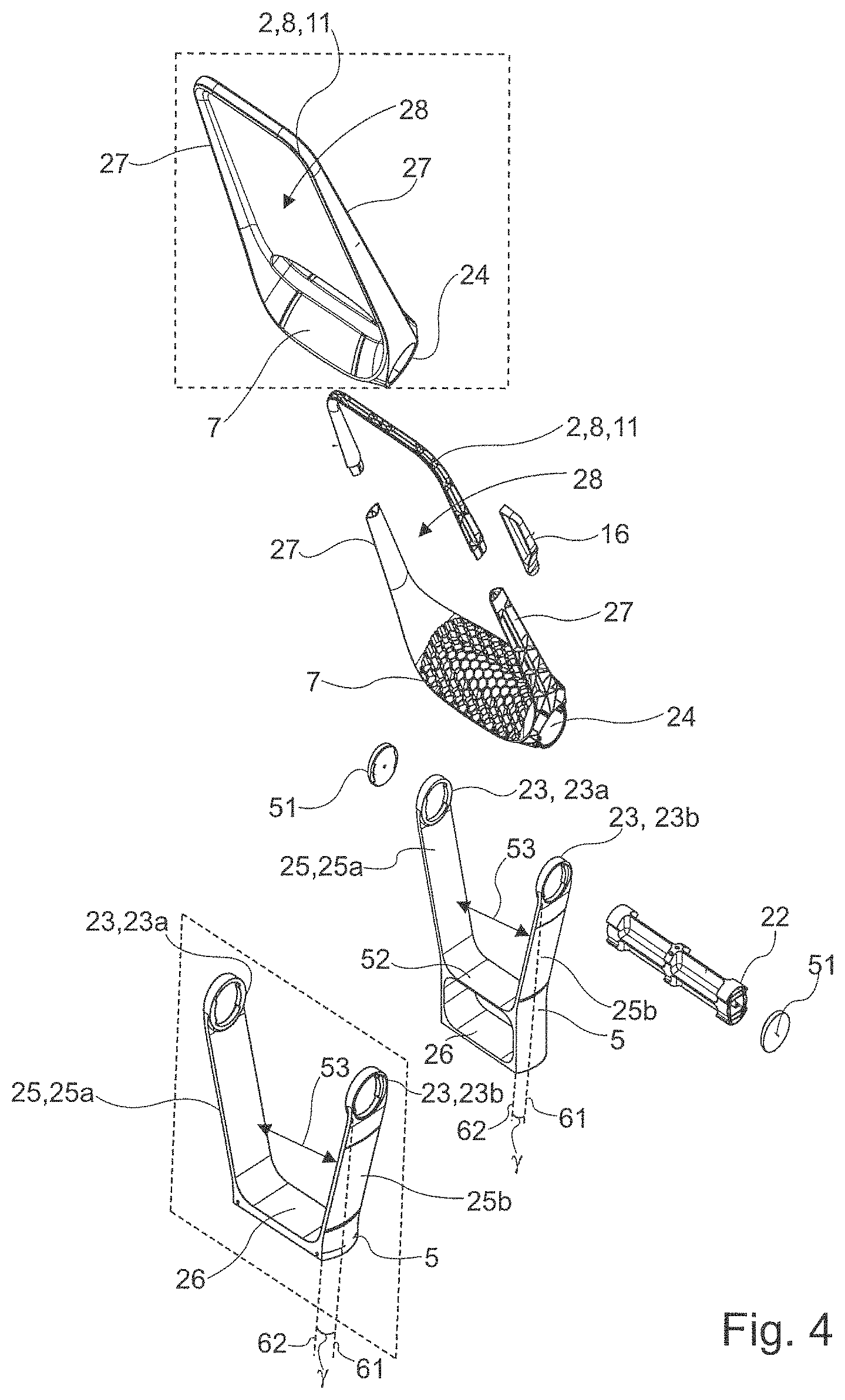 Patent US11772521 Figure 3 – Seat arrangement for a means of transport