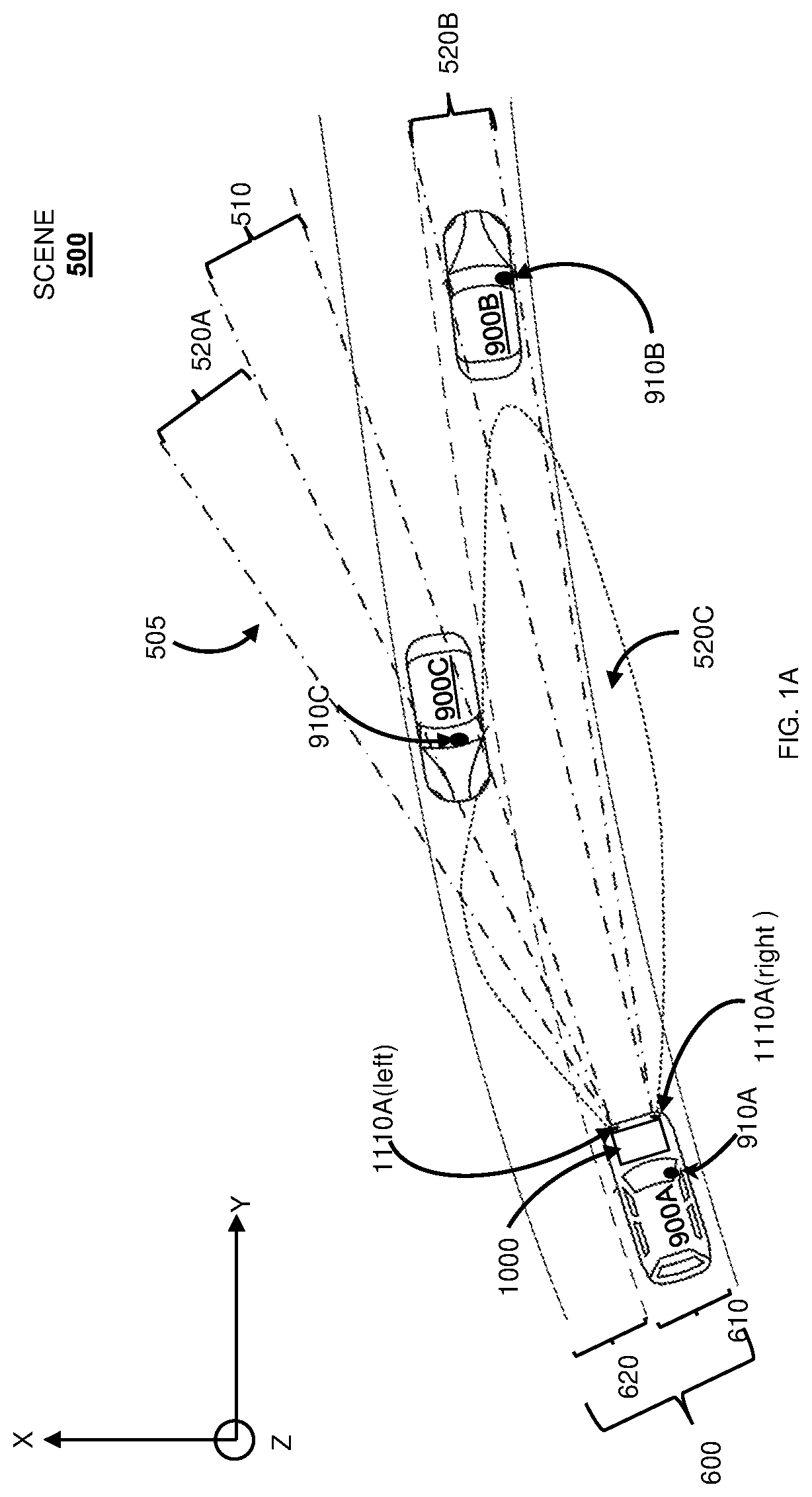 Patent US11772545 — Apparatus, system and method for controlling lighting using gated imaging — Figure 1