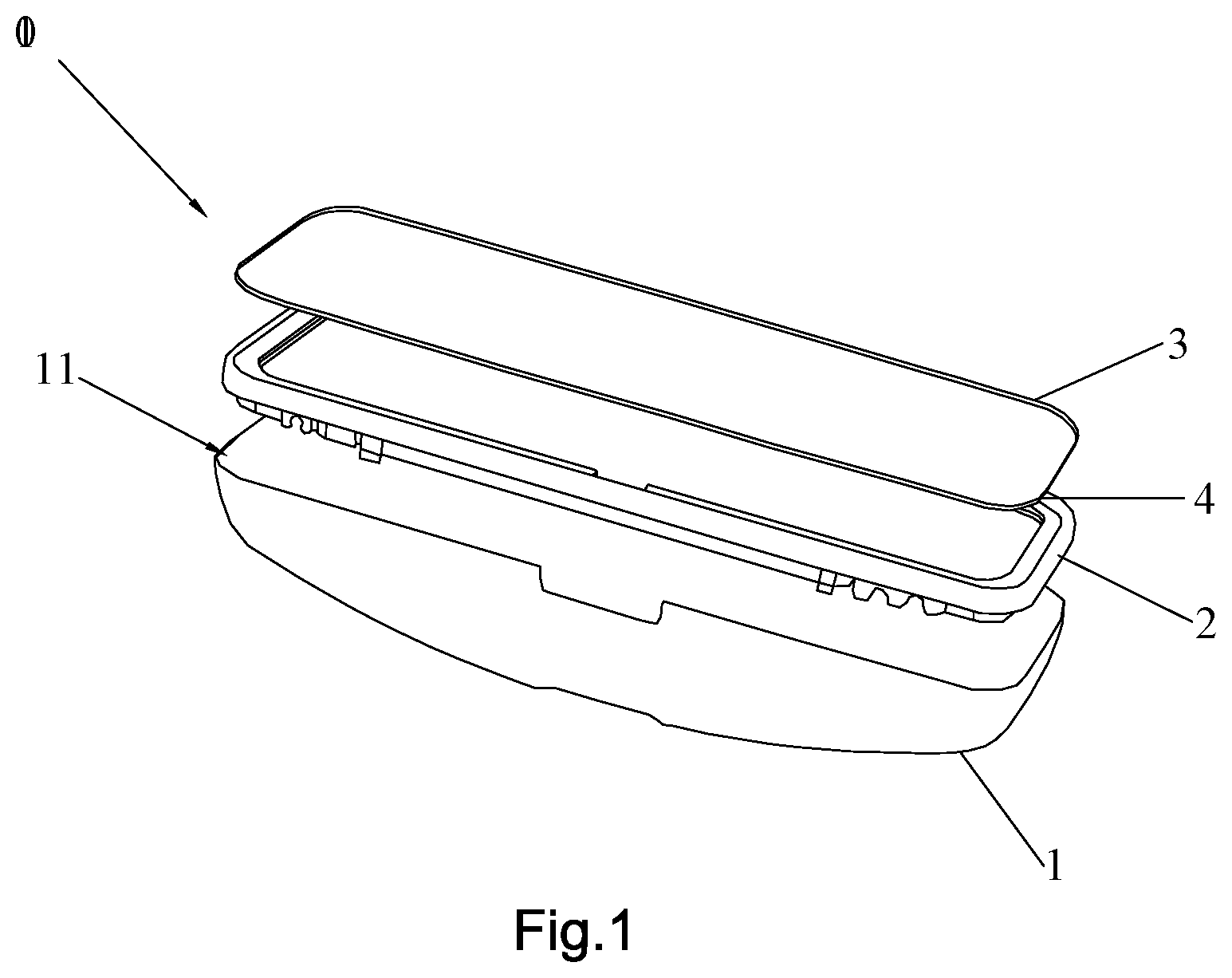 Patent US11772559 — Rearview mirror and vehicle — Figure 1