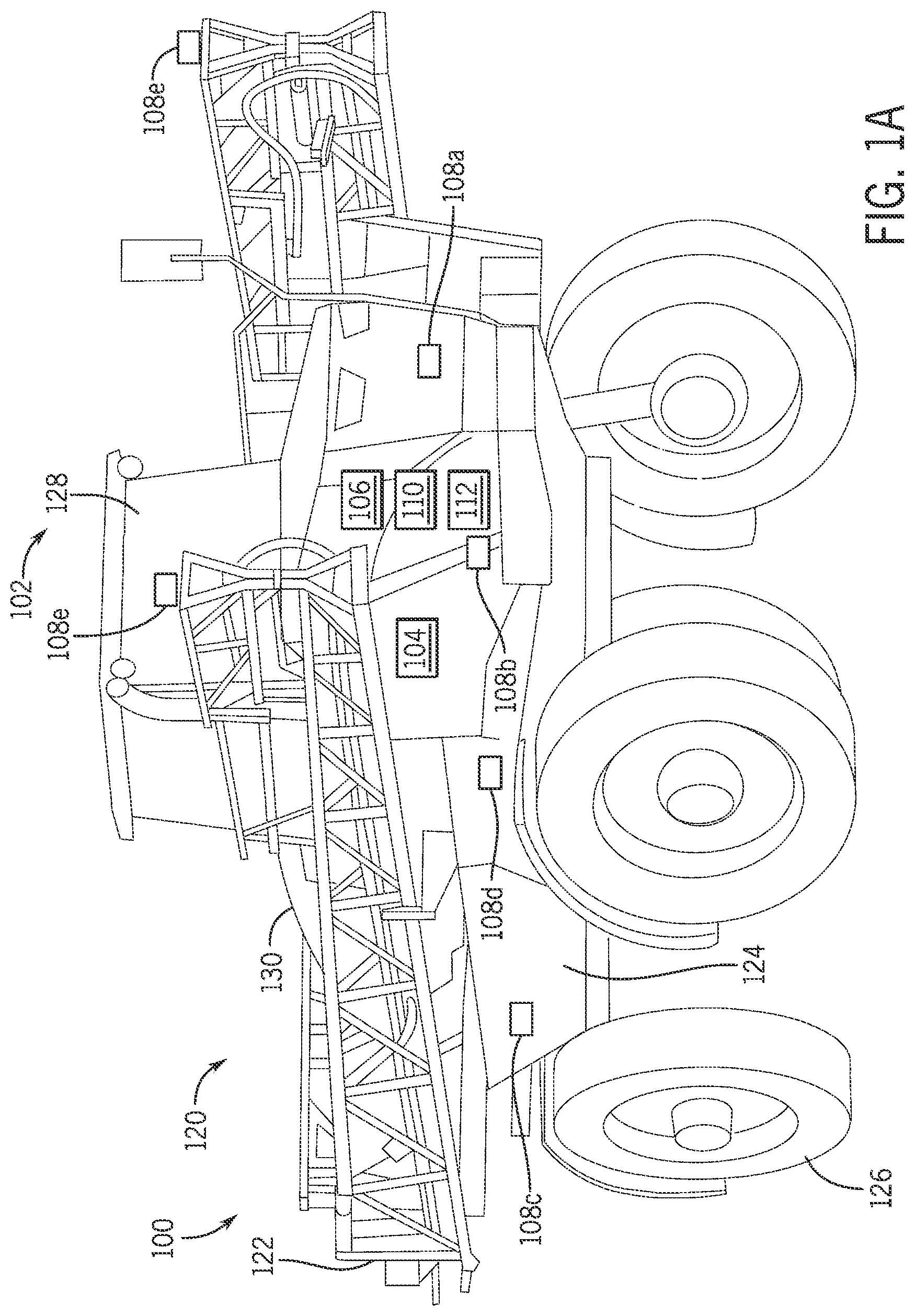 Patent US11772562 — Intuitive work vehicle vision system for enhanced operator visibility — Figure 1