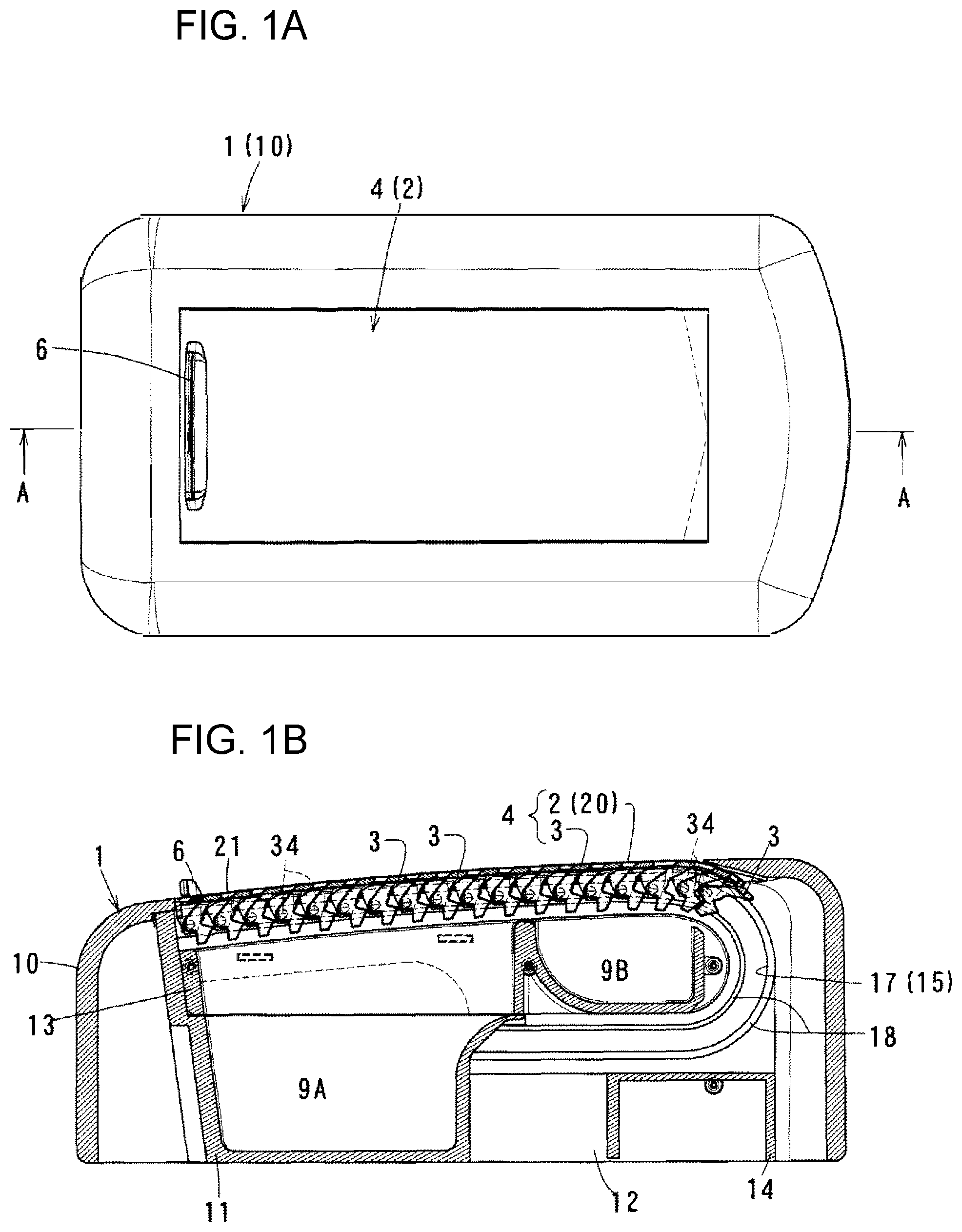Patent US11772564 — Slide type lid structure — Figure 1