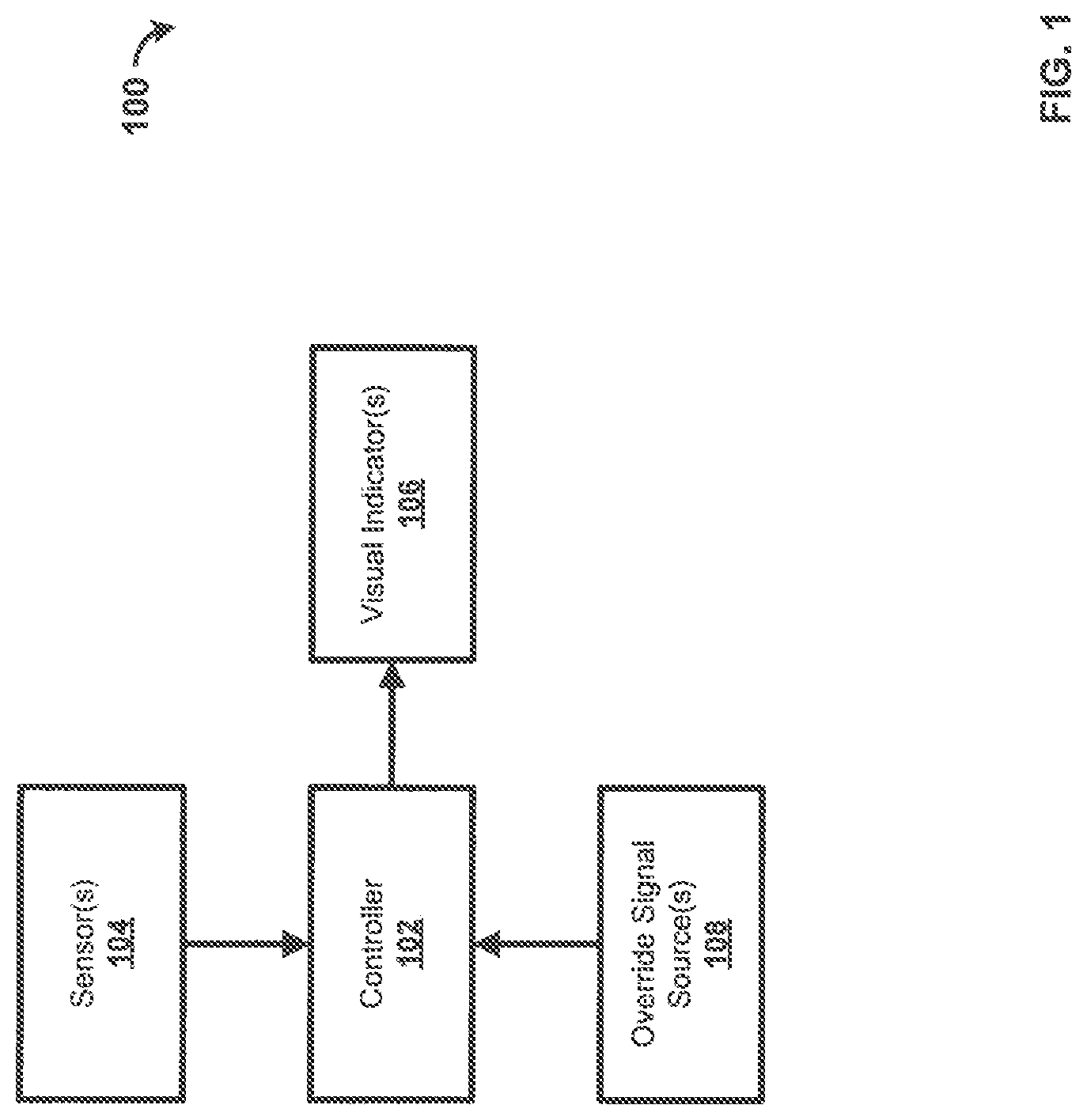 Patent US11772642 — Method and apparatus for signaling turn safety — Figure 1