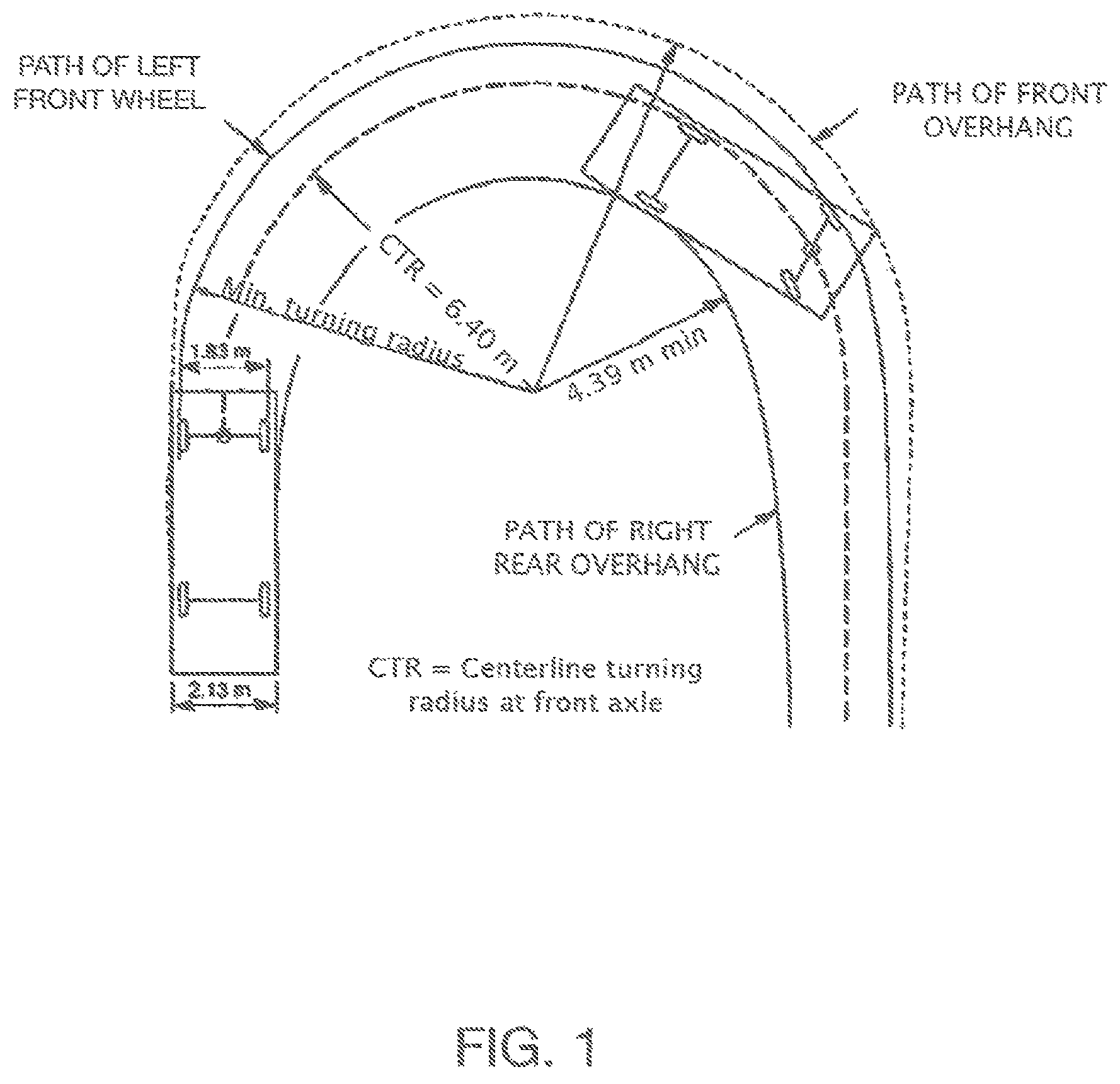Patent US11772675 — On-board detection and logging of driver smartphone use — Figure 1