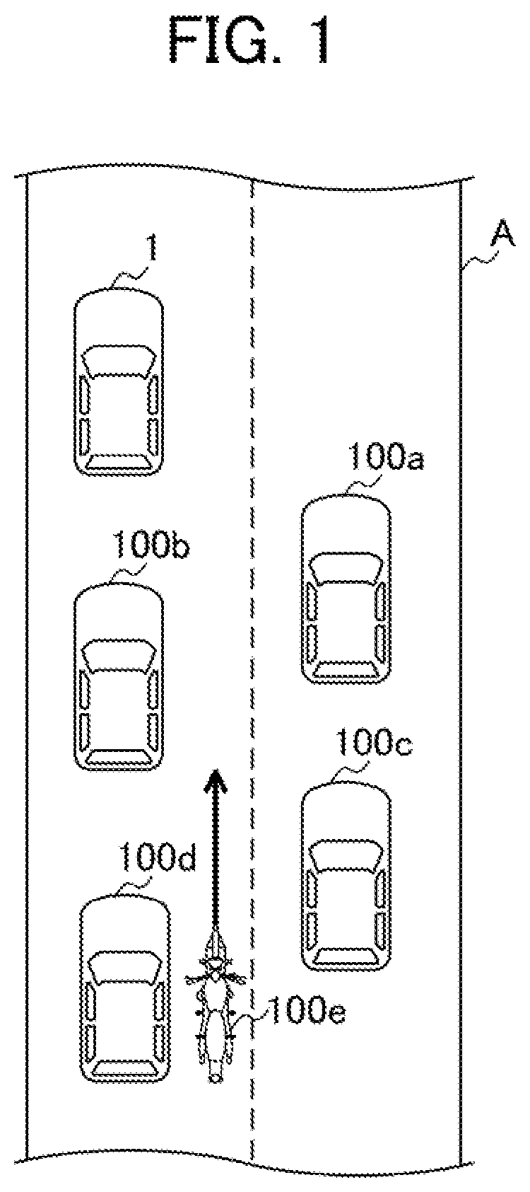 Patent US11772676 — Driving support device — Figure 1