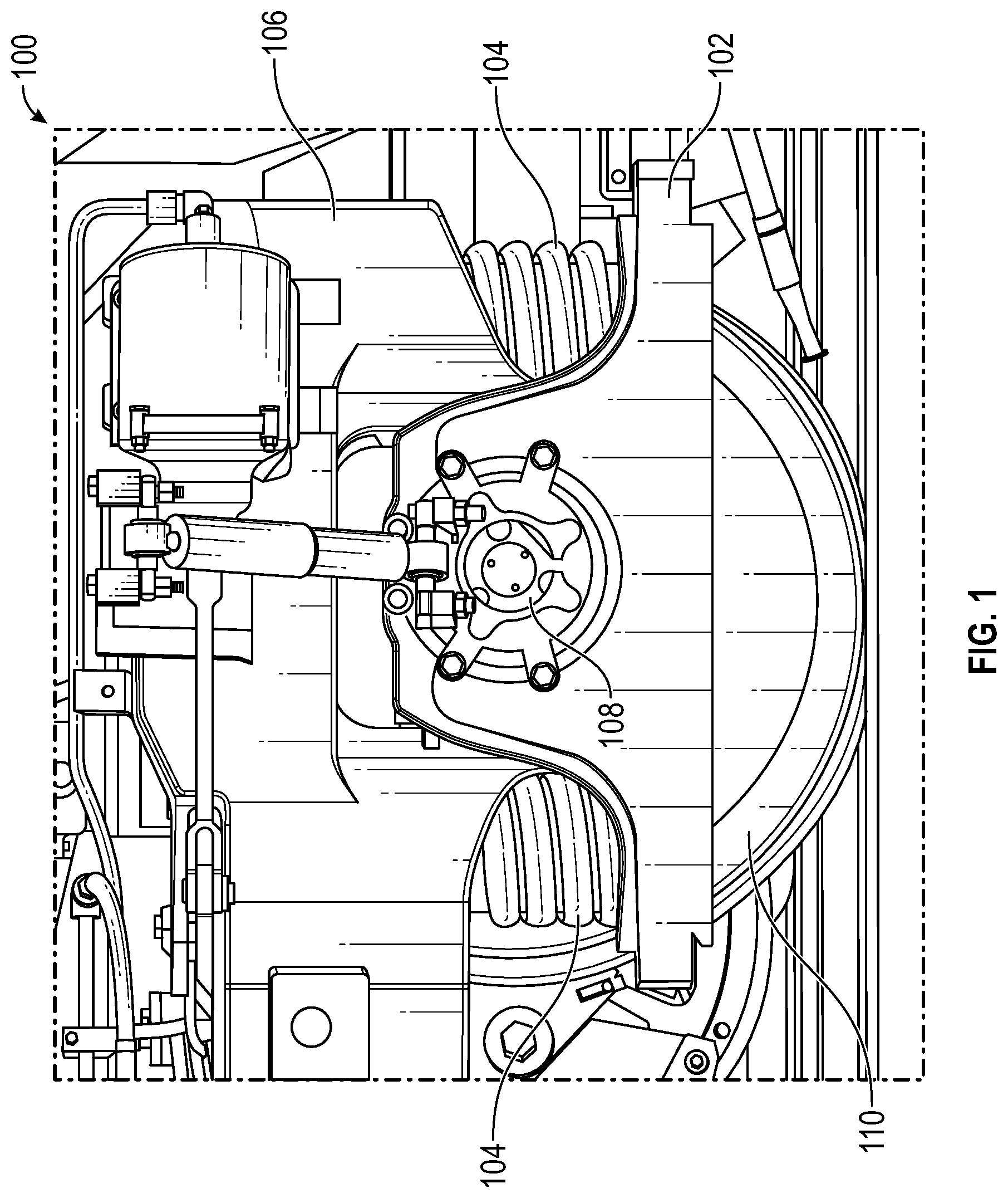 Patent US11772689 — Locked-axle spring compression system and method — Figure 1
