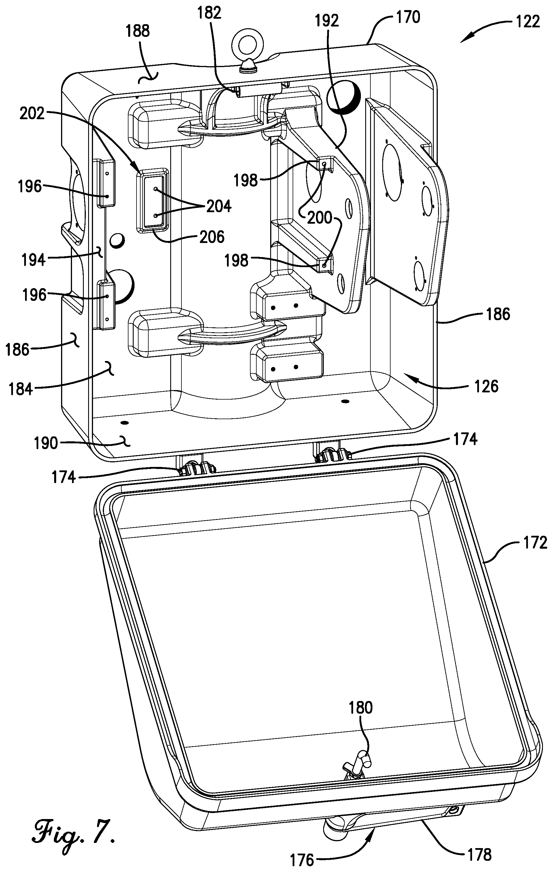 Patent US11772691 Figure 7 – User interface for grade crossing gate controller