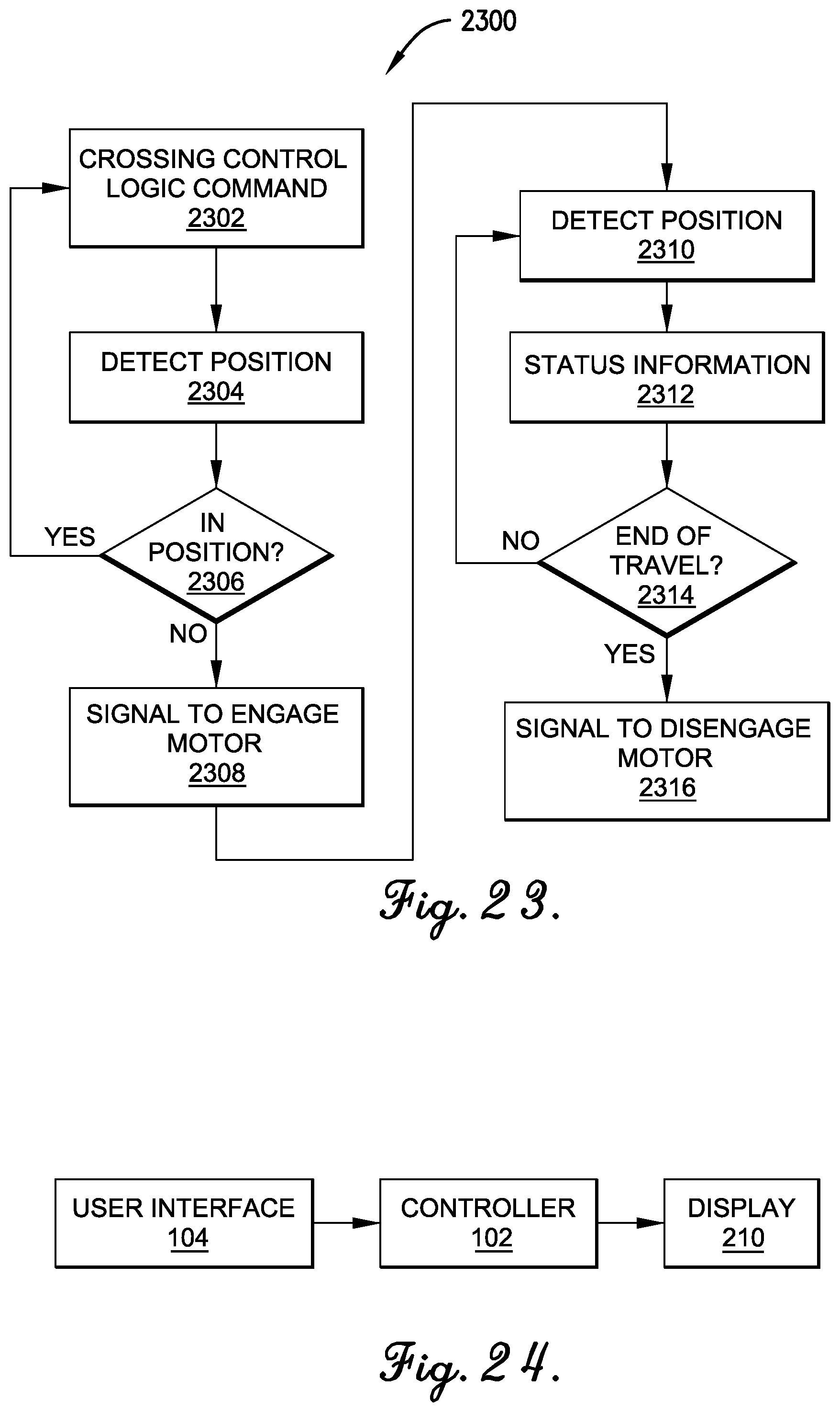 Patent US11772691 Figure 20 – User interface for grade crossing gate controller