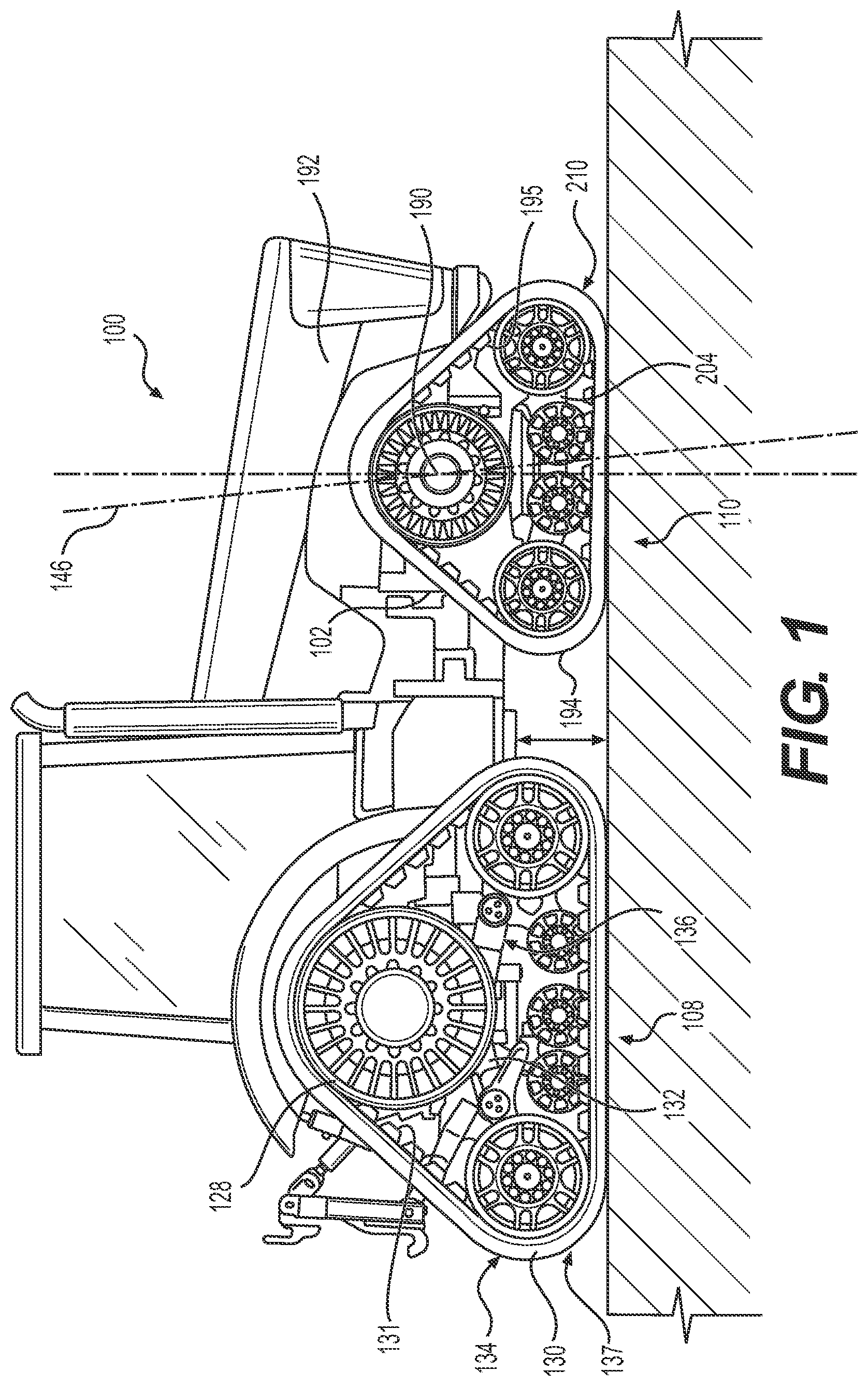 Patent US11772702 — Steering knuckle gearbox assembly — Figure 1