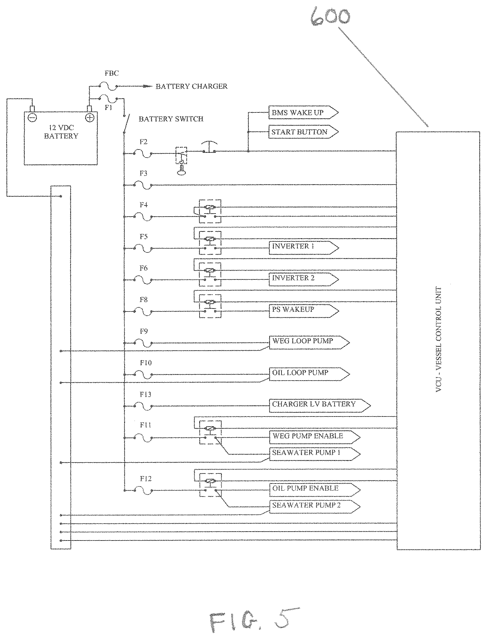 Patent US11772768 Figure 7 – Axial flux propulsion system for an electric boat
