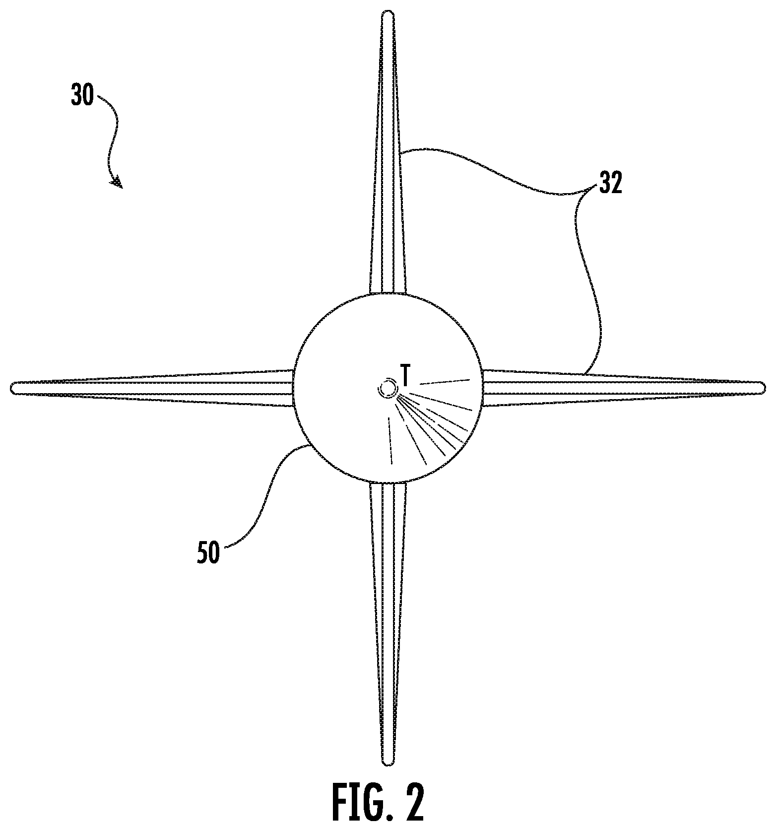 Patent US11772784 Figure 2 – Multi-purpose prop-rotor spinner arrangement