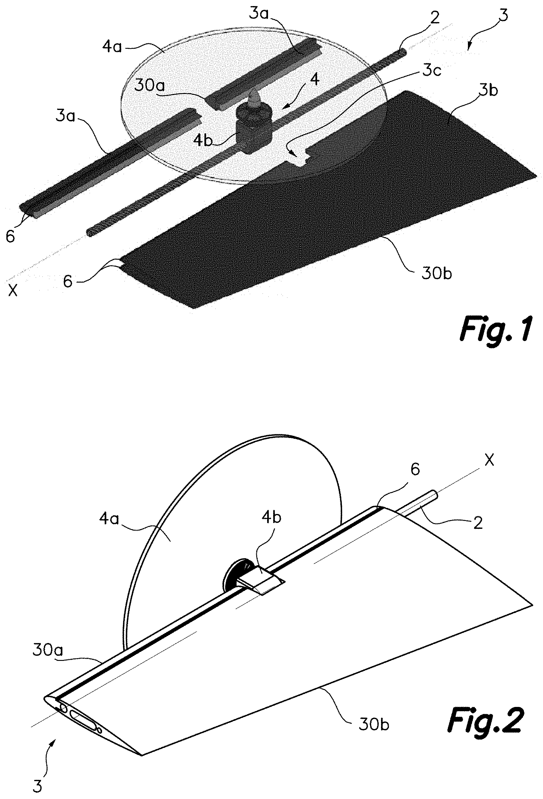Patent US11772787 — Unmanned aerial vehicle with different flight modes — Figure 1