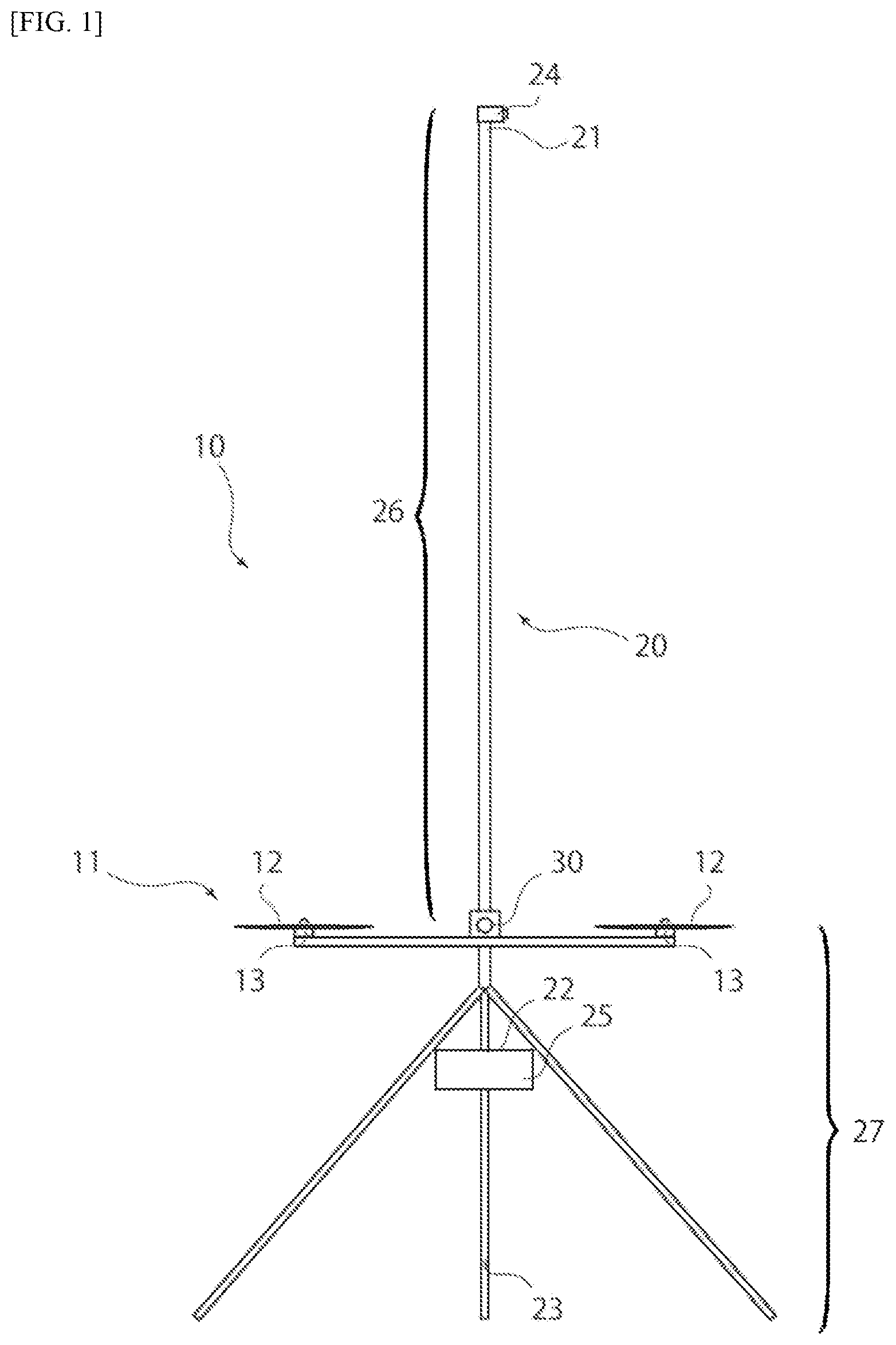 Patent US11772793 — Flying object with elongated body — Figure 1