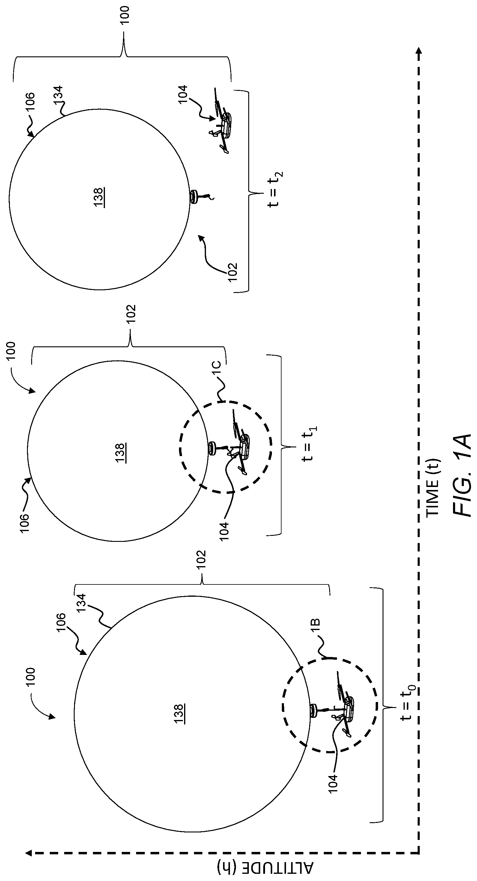 Patent US11772795 — Payload deployment from aerostats — Figure 1