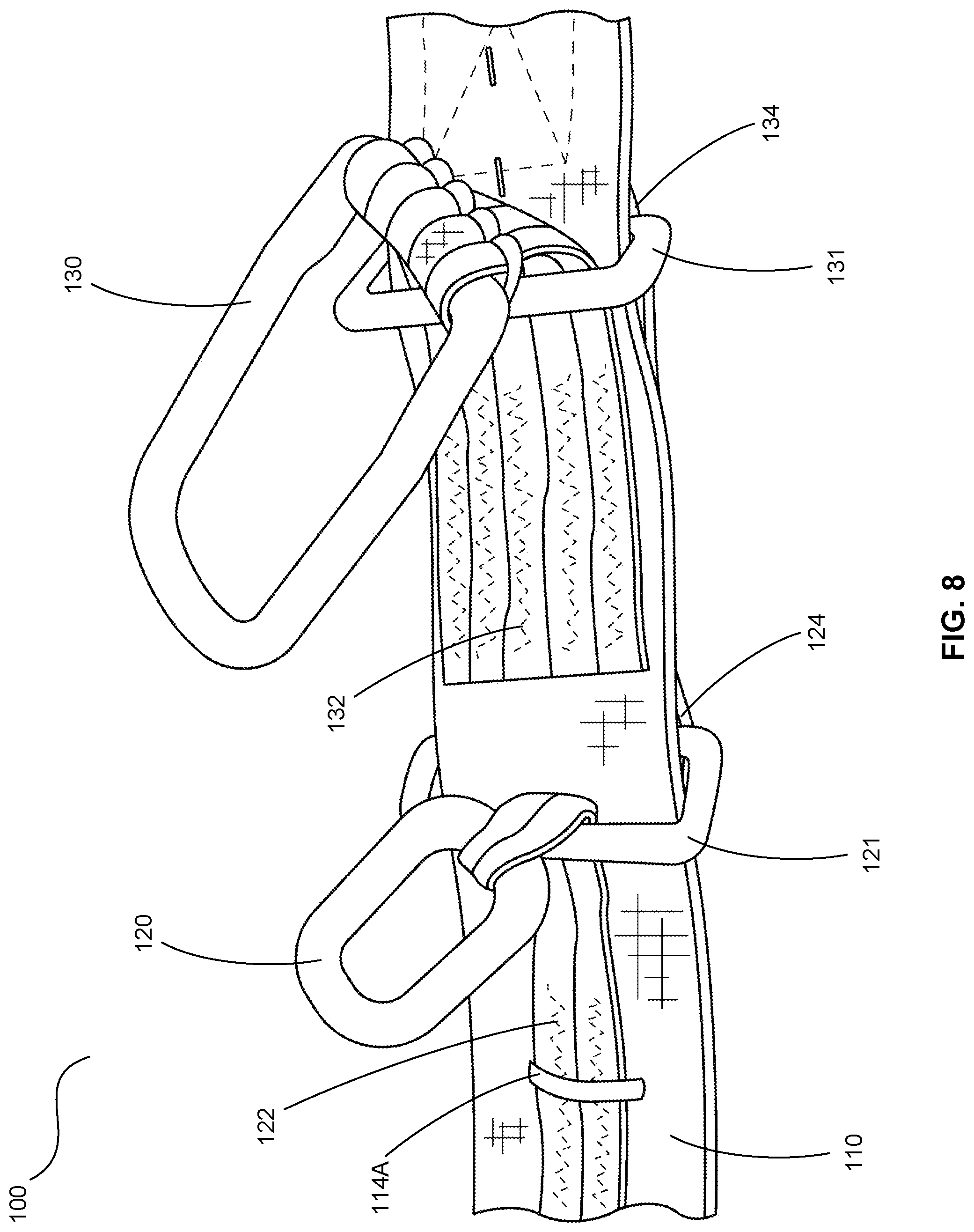 Patent US11772802 Figure 9 – Ring release systems and methods utilizing a removable pin