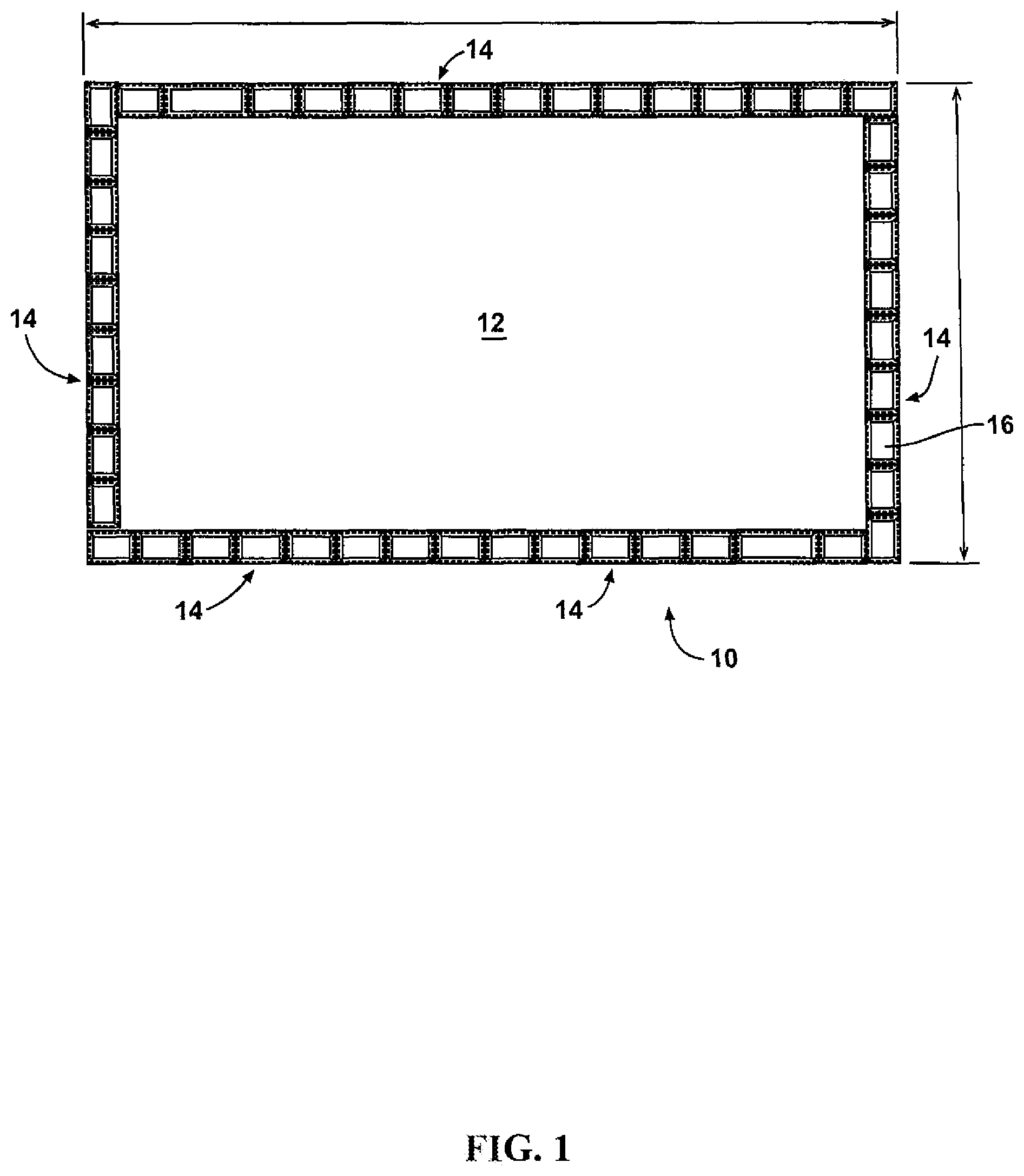 Patent US11772812 — Magnetic mobile aircraft cover — Figure 1