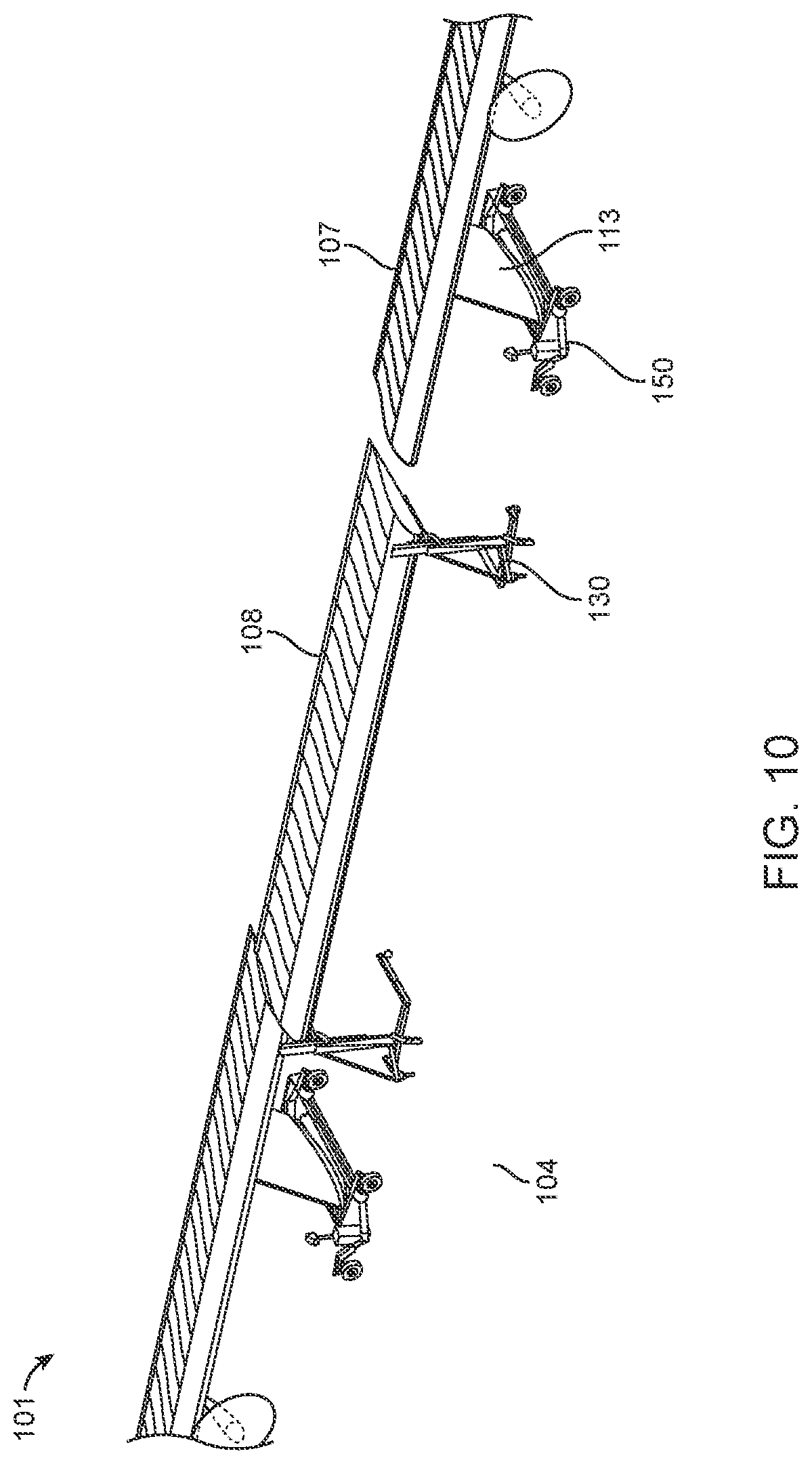 Patent US11772817 Figure 10 – Ground support equipment for a high altitude long endurance aircraft