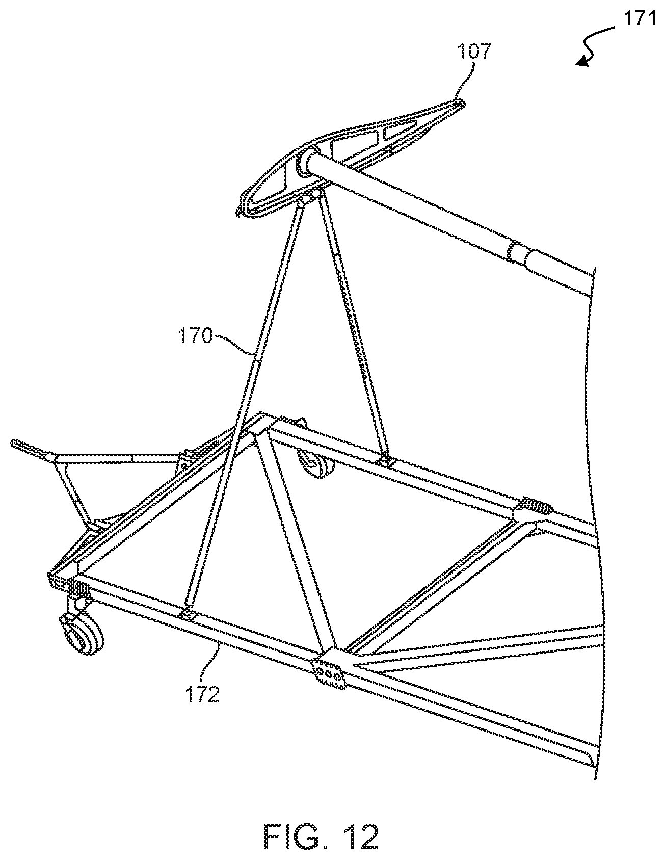Patent US11772817 Figure 12 – Ground support equipment for a high altitude long endurance aircraft