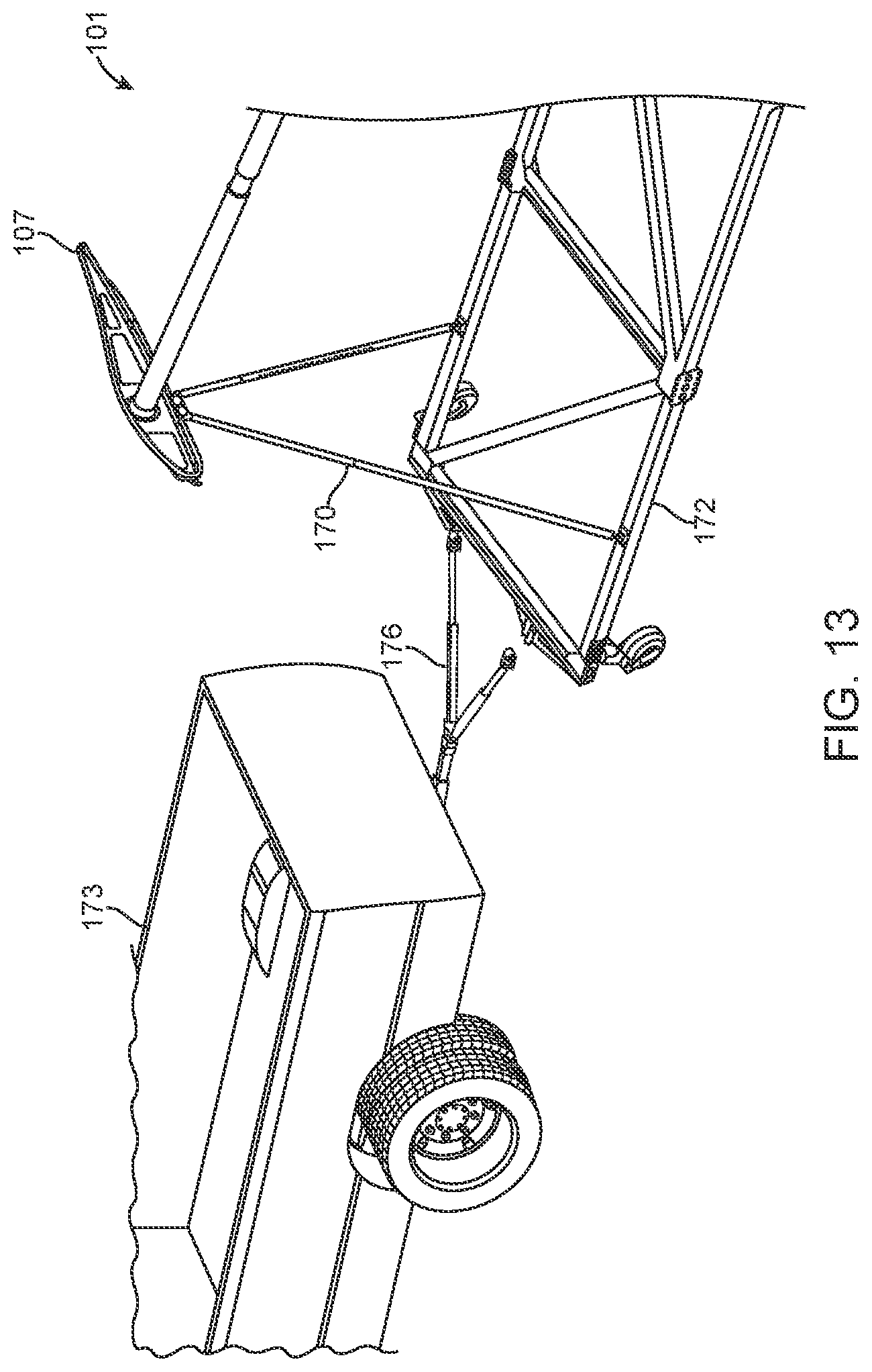 Patent US11772817 Figure 13 – Ground support equipment for a high altitude long endurance aircraft