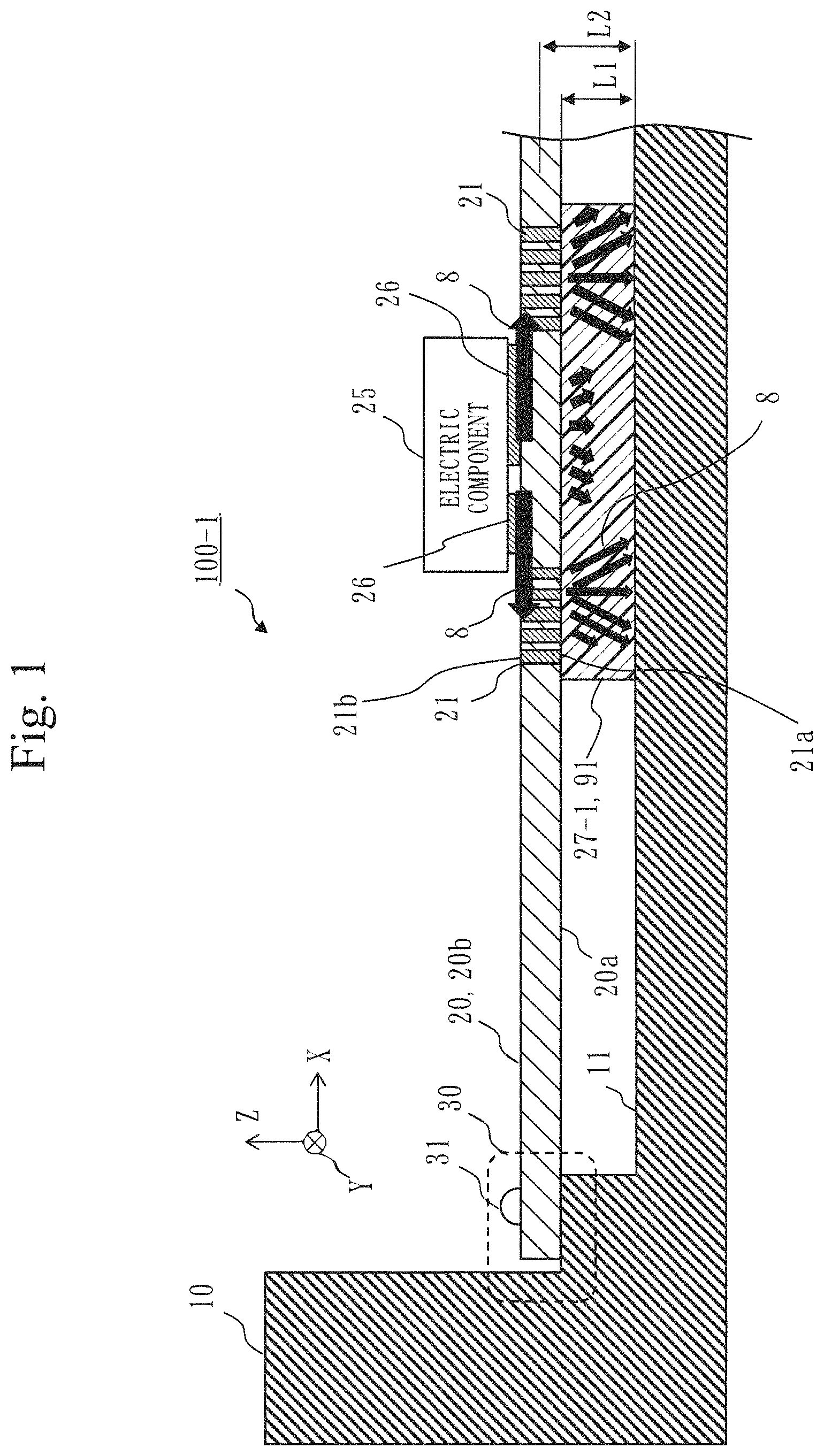 Patent US11772829 Figure 1 – Power supply device