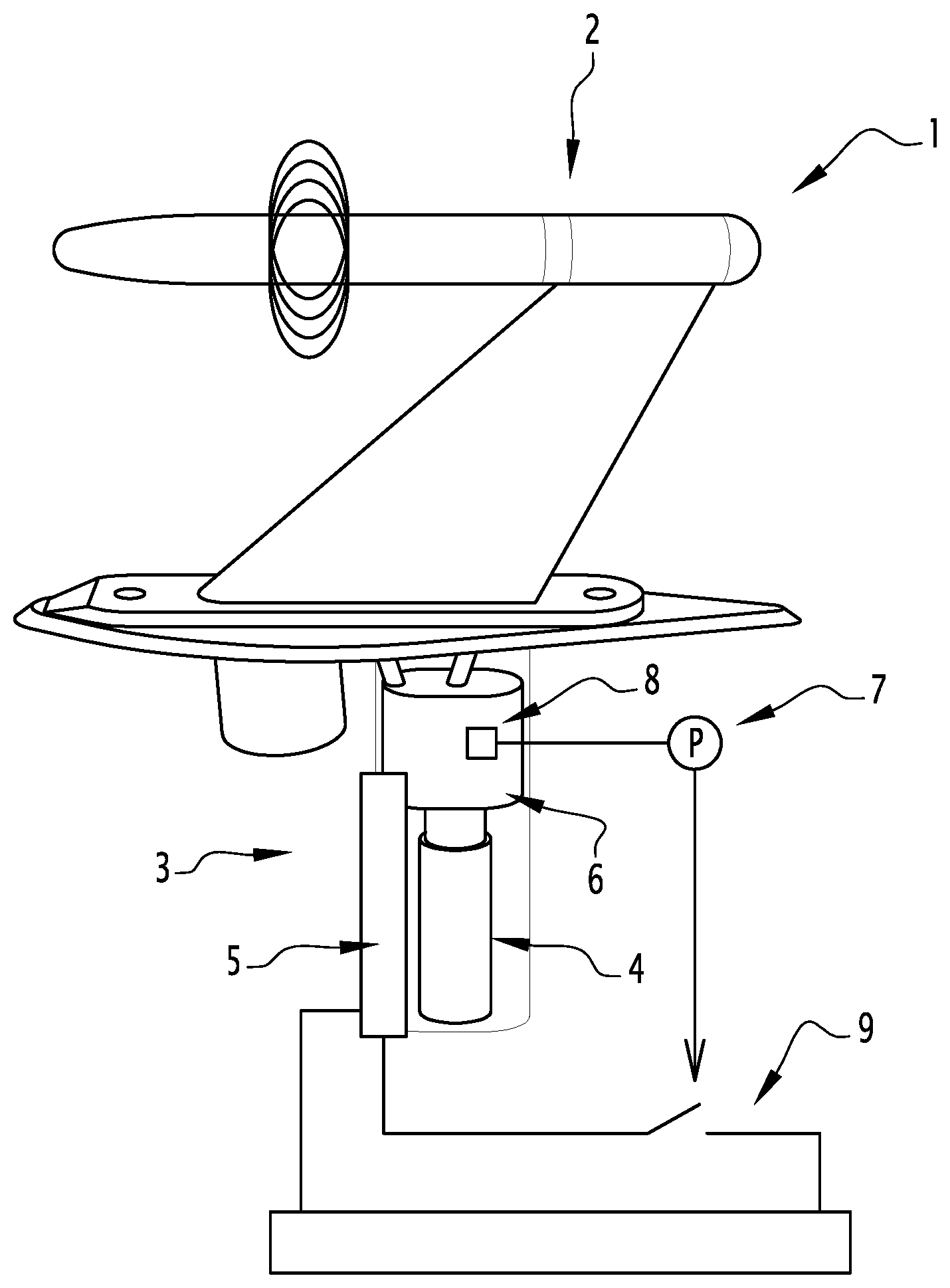 Patent US11772830 Figure 1 – Aeronautical equipment
