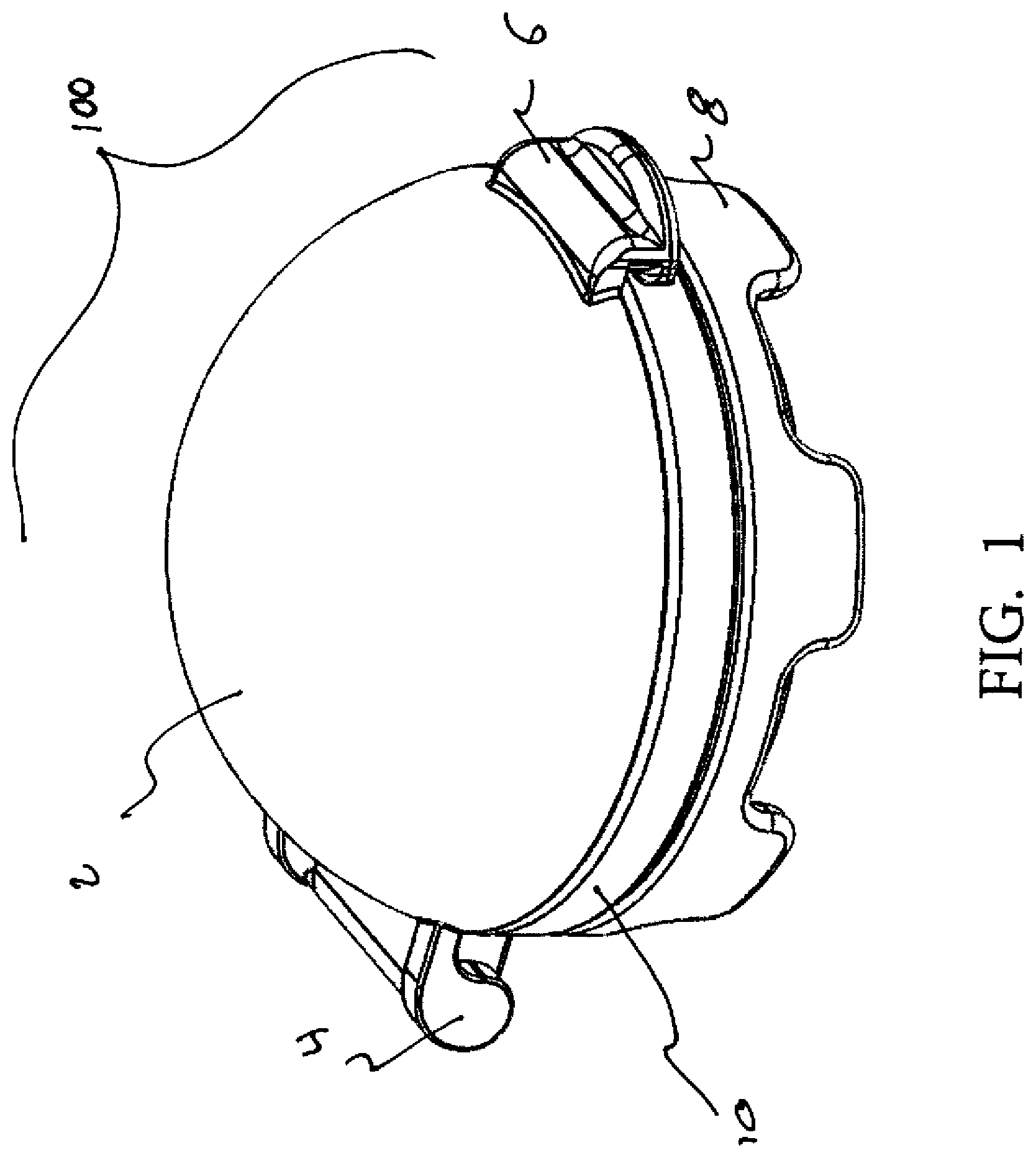 Patent US11772859 — Packaging with an aroma detection feature — Figure 1