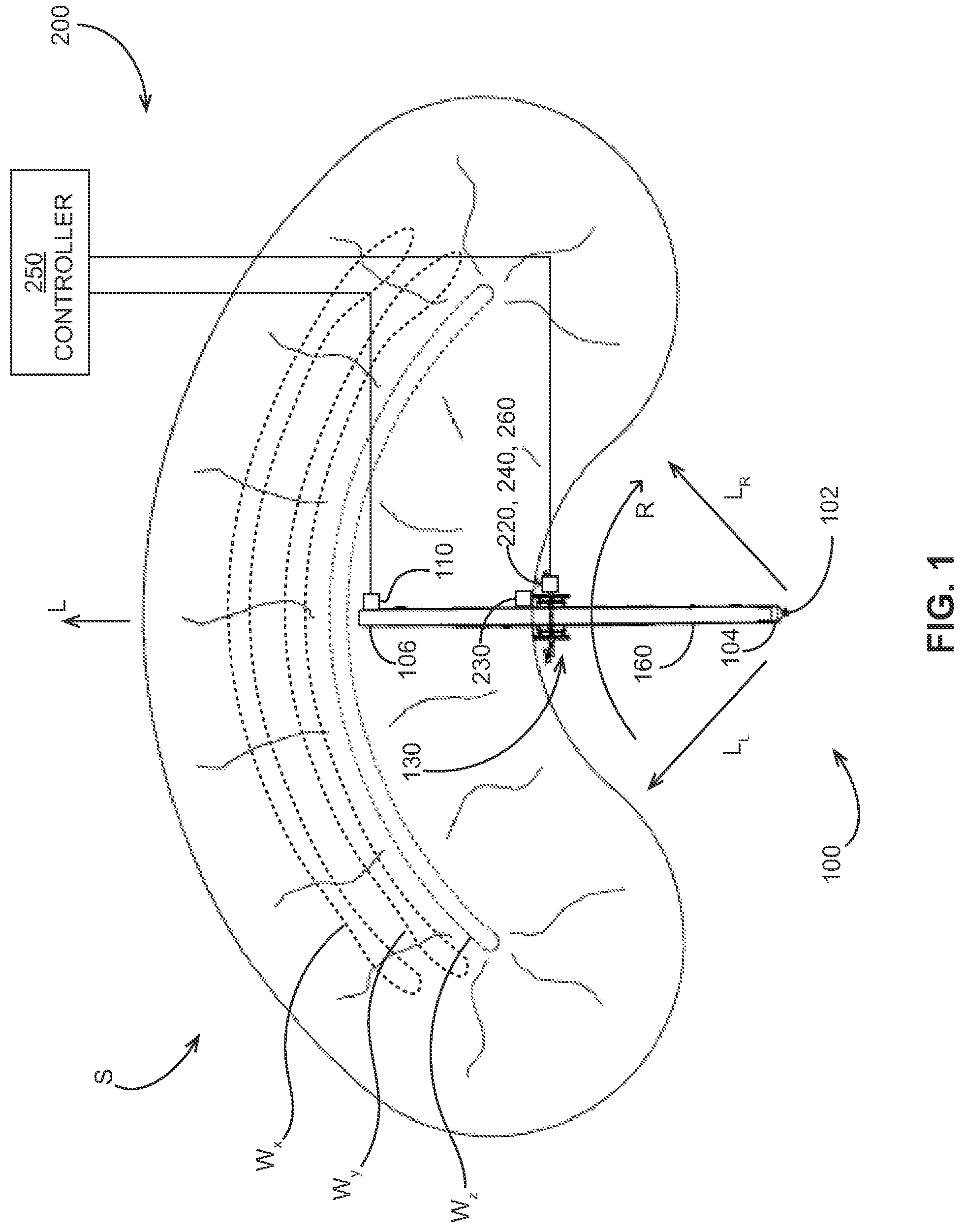 Patent US11772901 Figure 1 – Conveyor stockpile desegregation systems, methods and apparatus