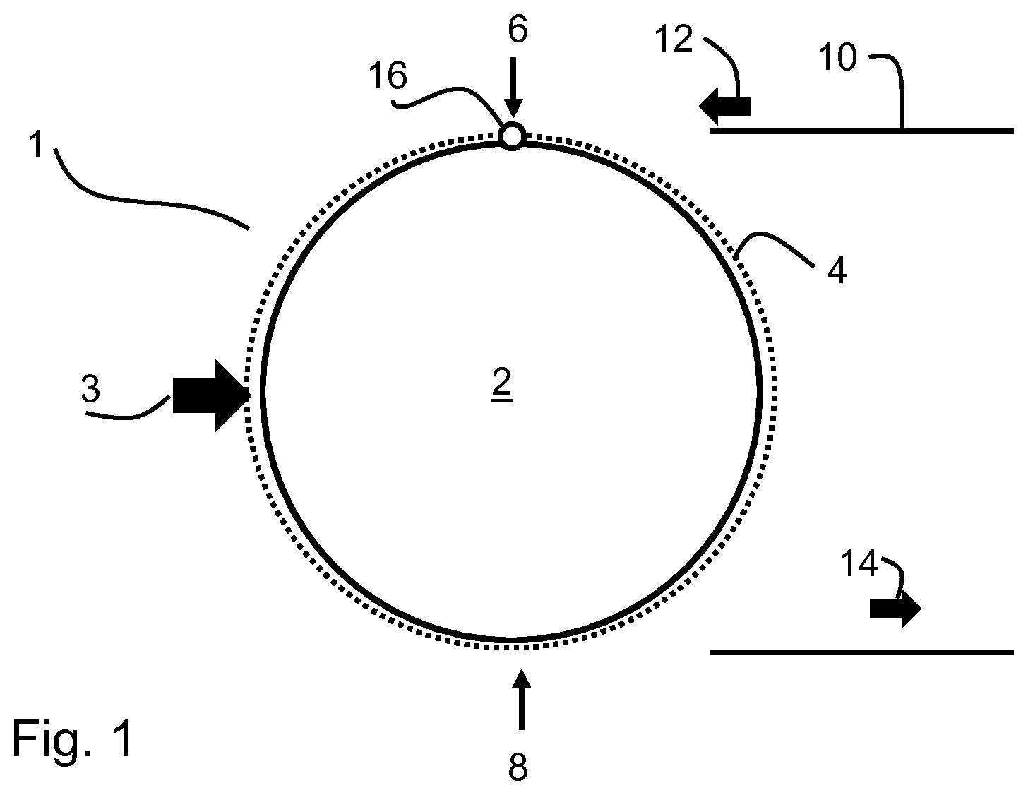 Patent US11772921 — Printing system comprising a transport apparatus engaged with a track and method of printing — Figure 1