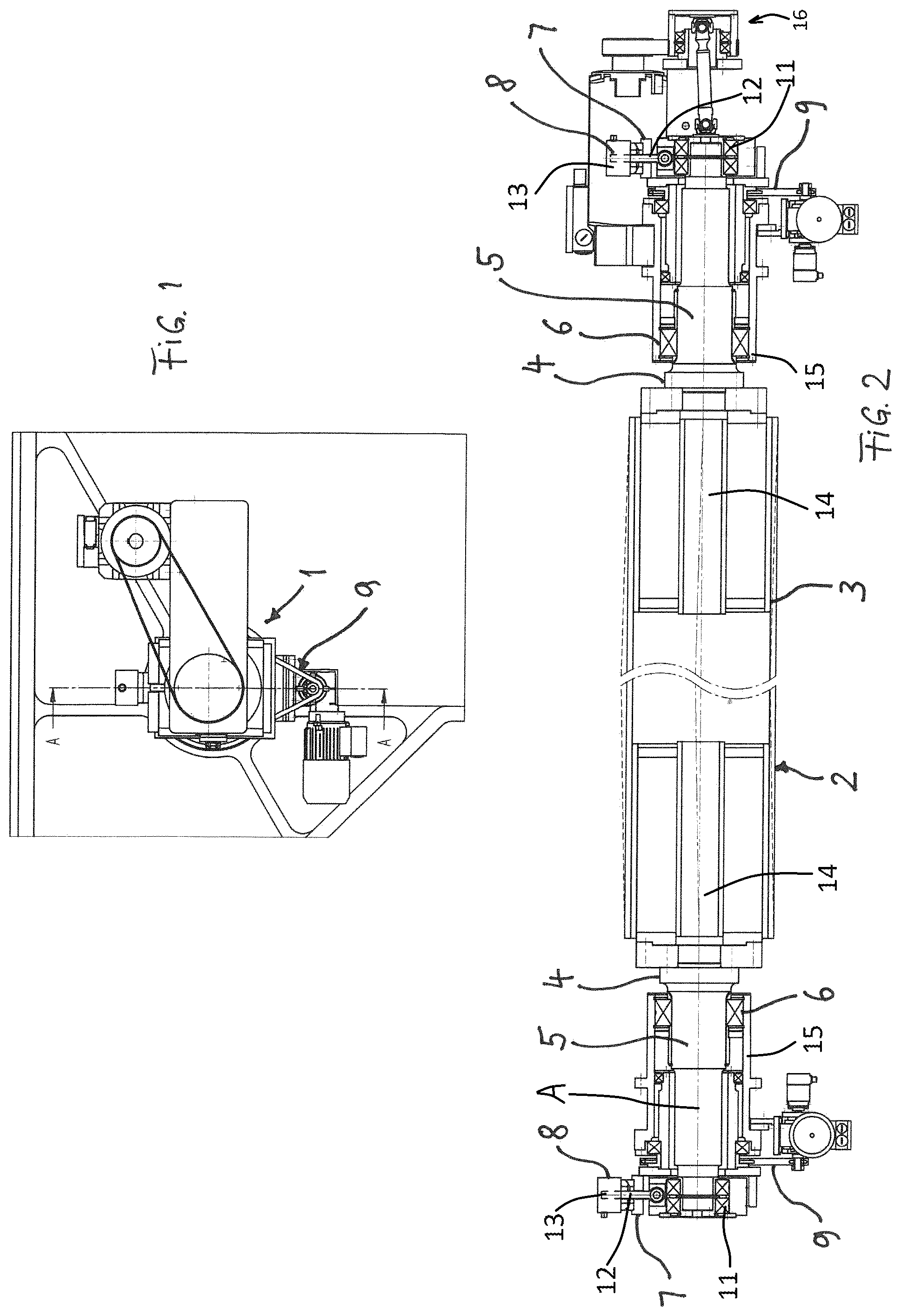 Patent US11772924 — Spreader roll — Figure 1