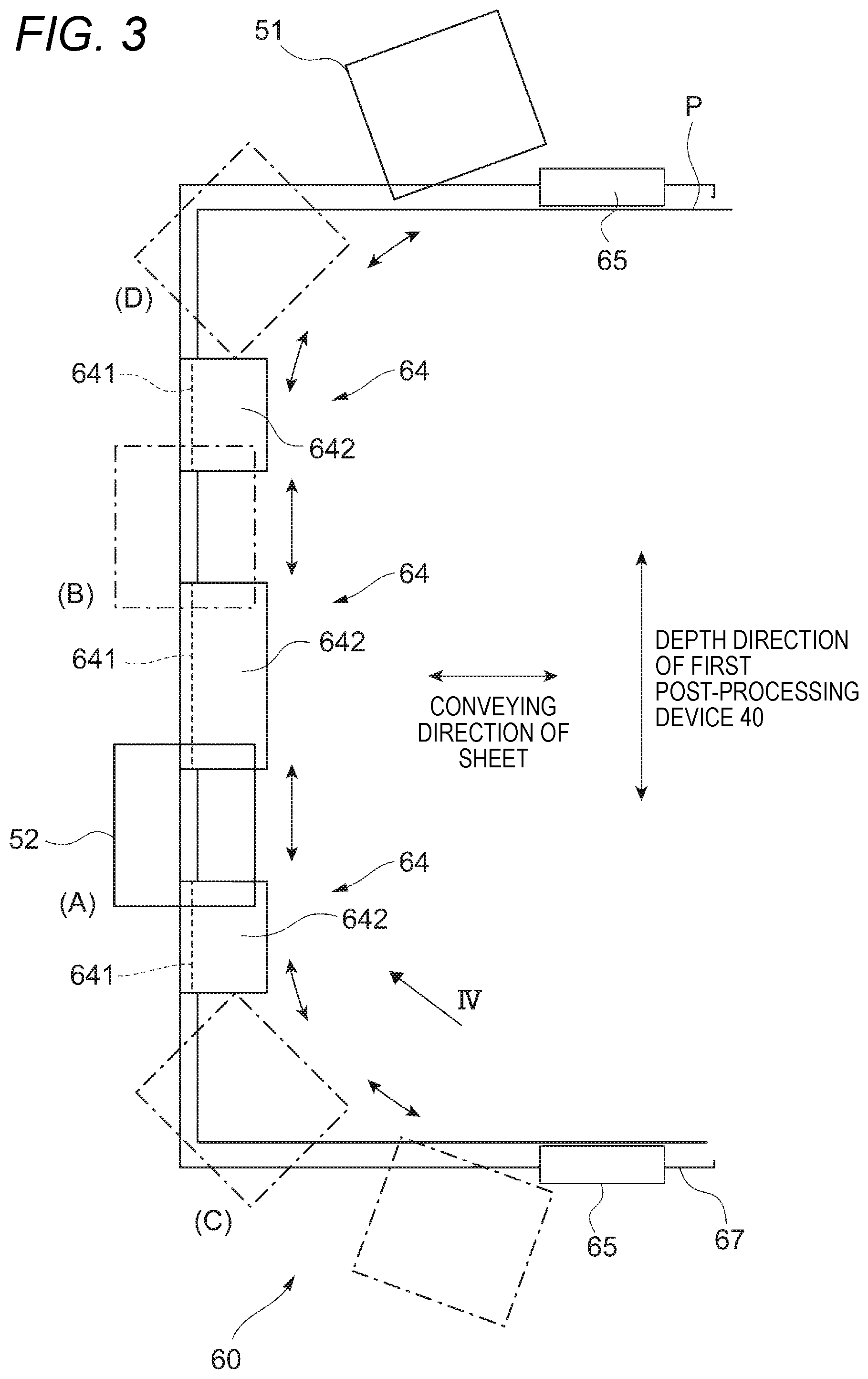 Patent US11772925 Figure 3 – Recording material processing apparatus