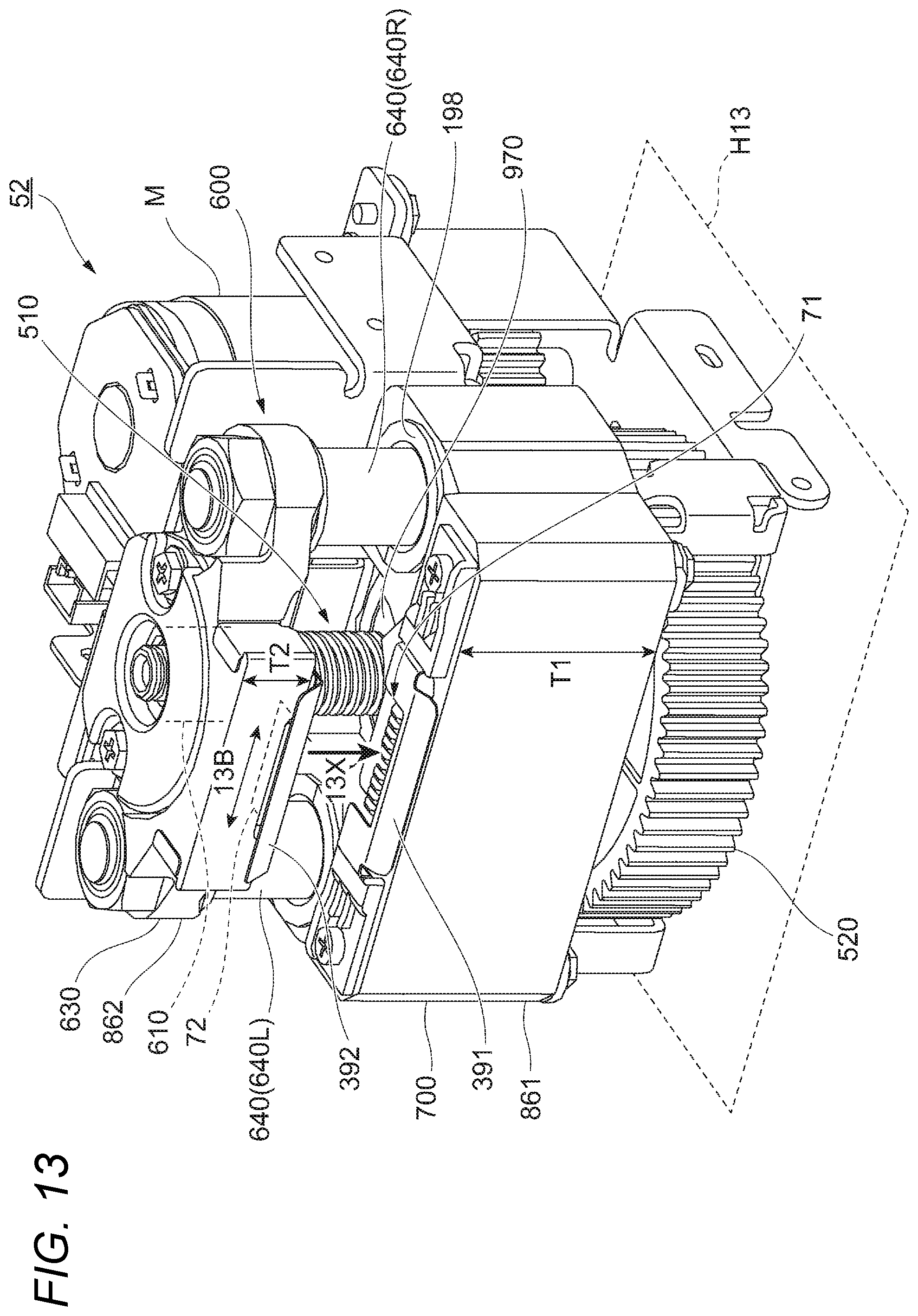 Patent US11772925 Figure 13 – Recording material processing apparatus