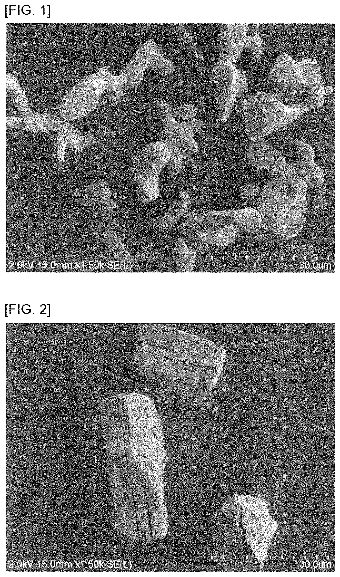 Patent US11772982 — Potassium titanate powder, method for producing same, friction modifier, resin composition, friction material, and friction member — Figure 1