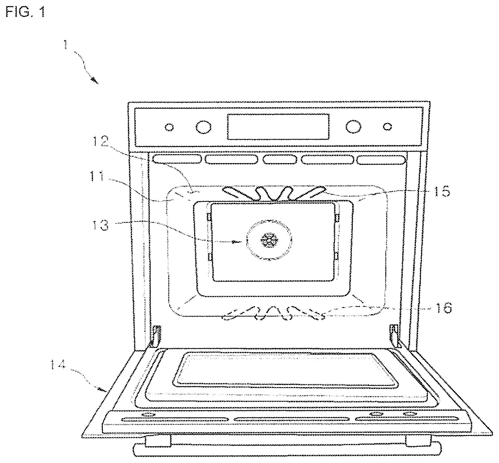 Patent US11773007 — Enamel composition, method for preparing enamel composition, and cooking appliance — Figure 1