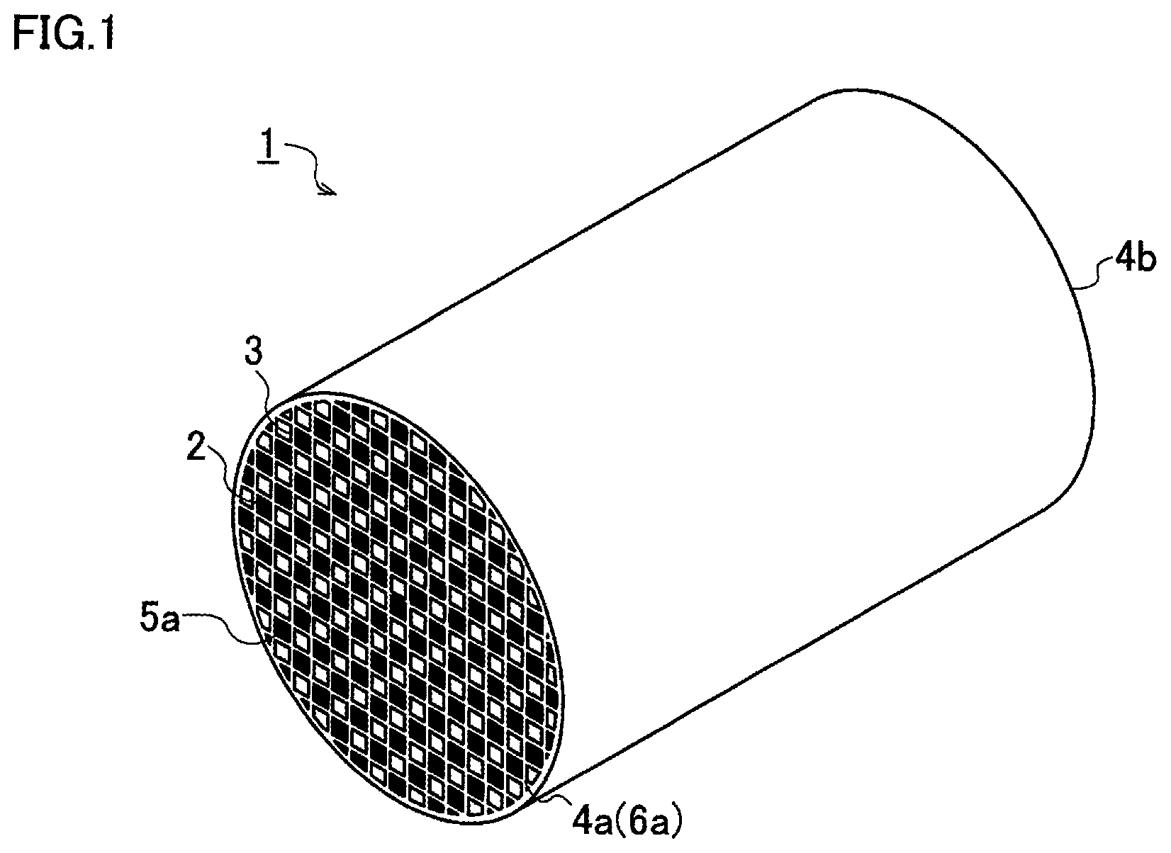 Patent US11773022 — Manufacturing method of plugged honeycomb structure — Figure 1