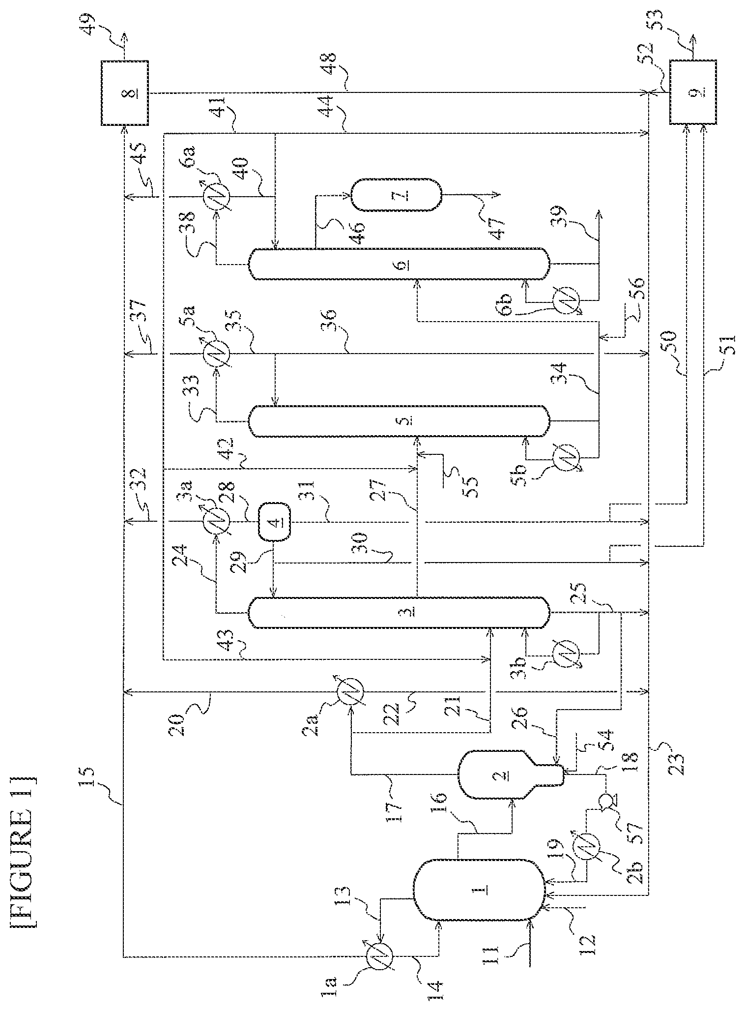Patent US11773044 Figure 1 – Method for producing acetic acid