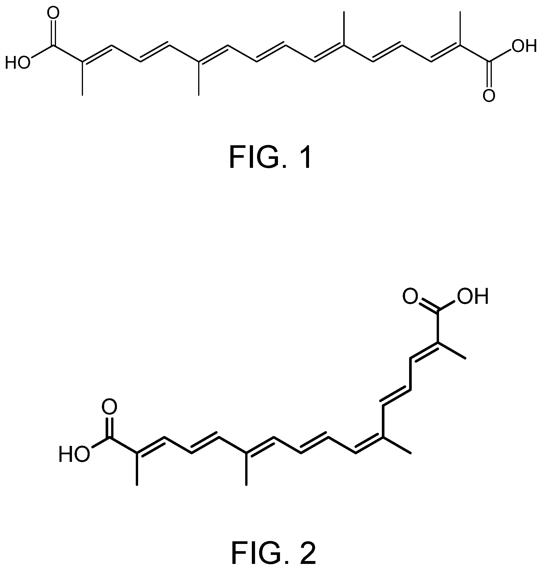 Patent US11773047 — Method for separating trans isomeric crocetin from cis isomeric crocetin — Figure 1